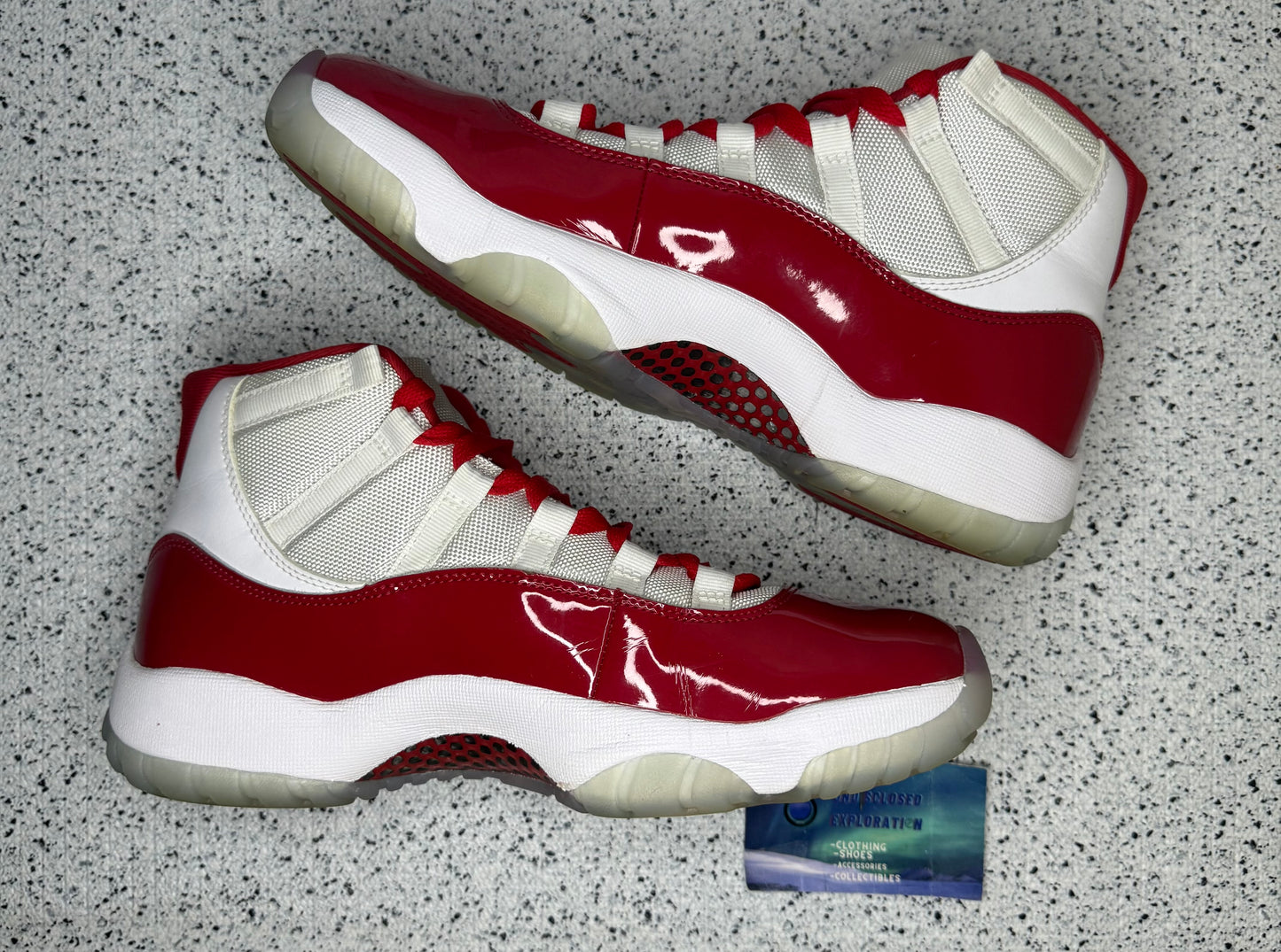 Jordan 11 Cherry 9 Men/10.5 Women “Preowned”