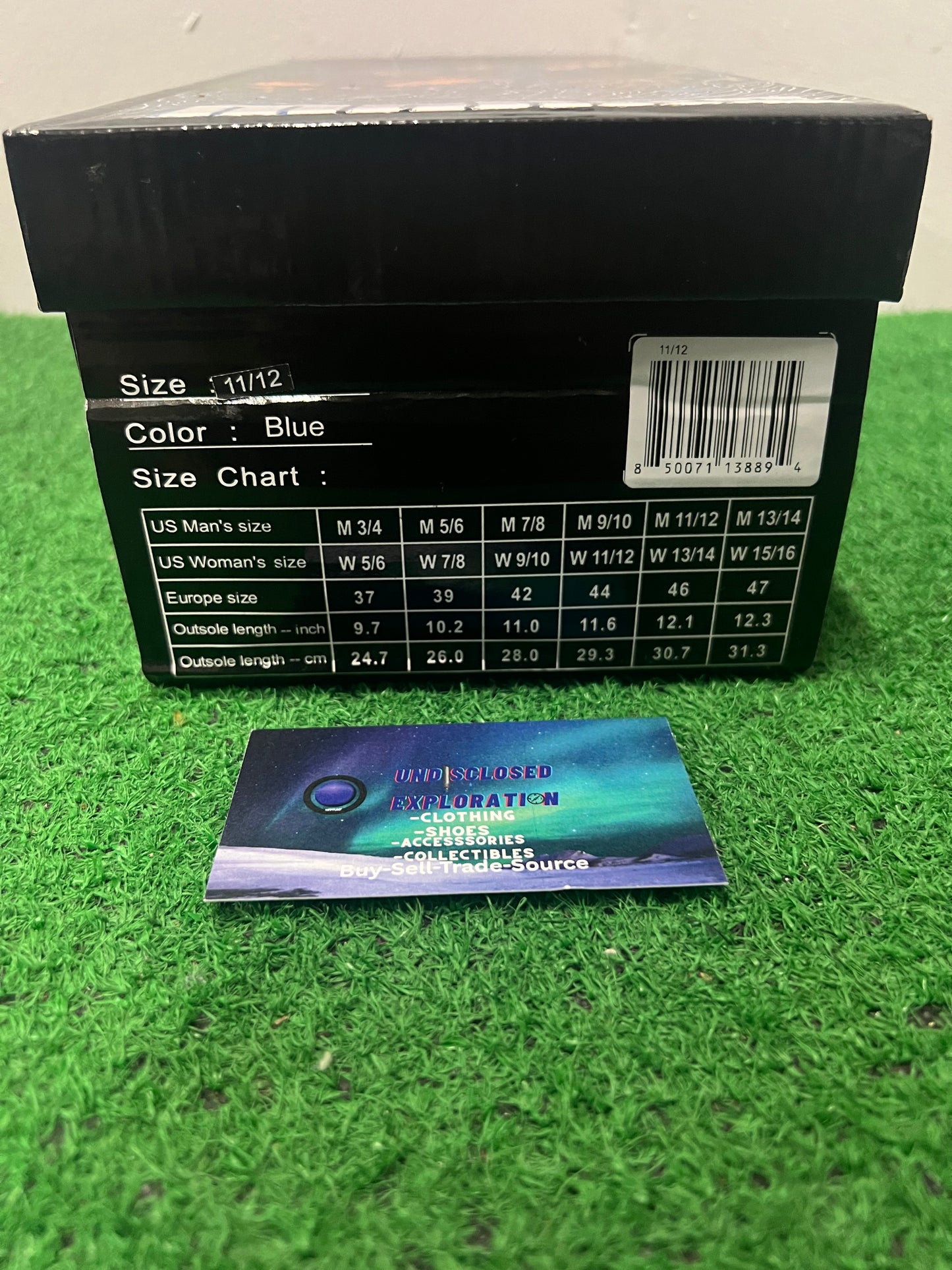 OMNEWYORK Octavious marks sub zero blue clogs size 11men/12.5women