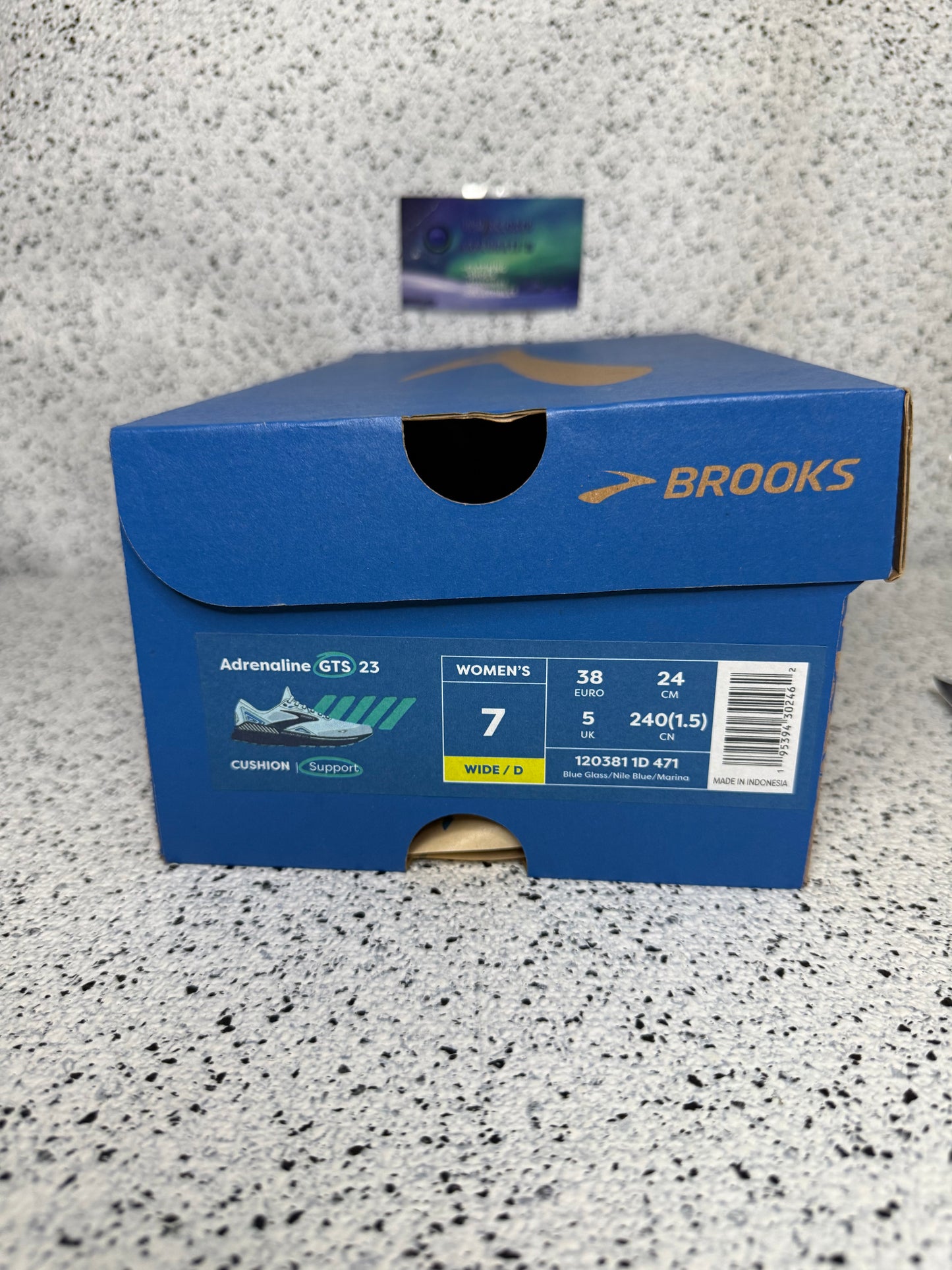 Brooks Adrenaline GTS 23 Blue Grass Marina
