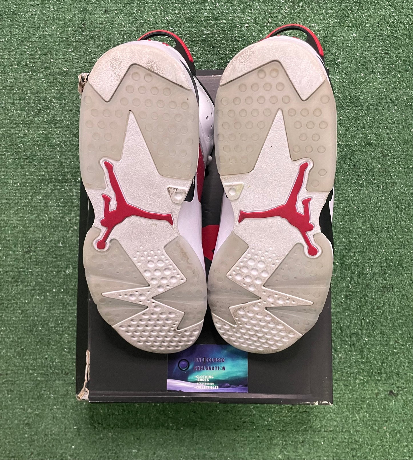 Air Jordan 6 Carmine 2021 size 11.5men/13women