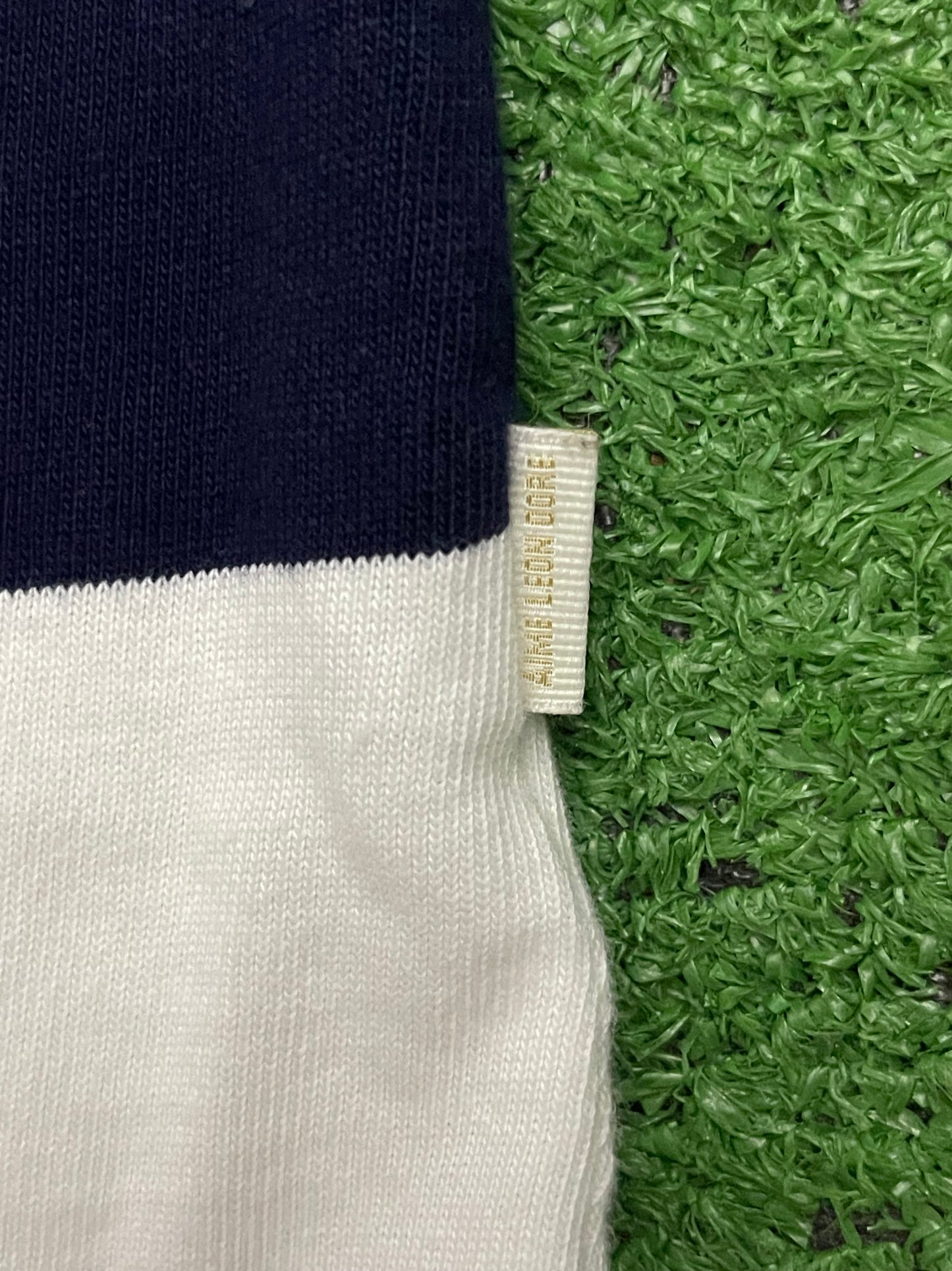 Aimé Leon Dore Blue Striped Polo Shirt