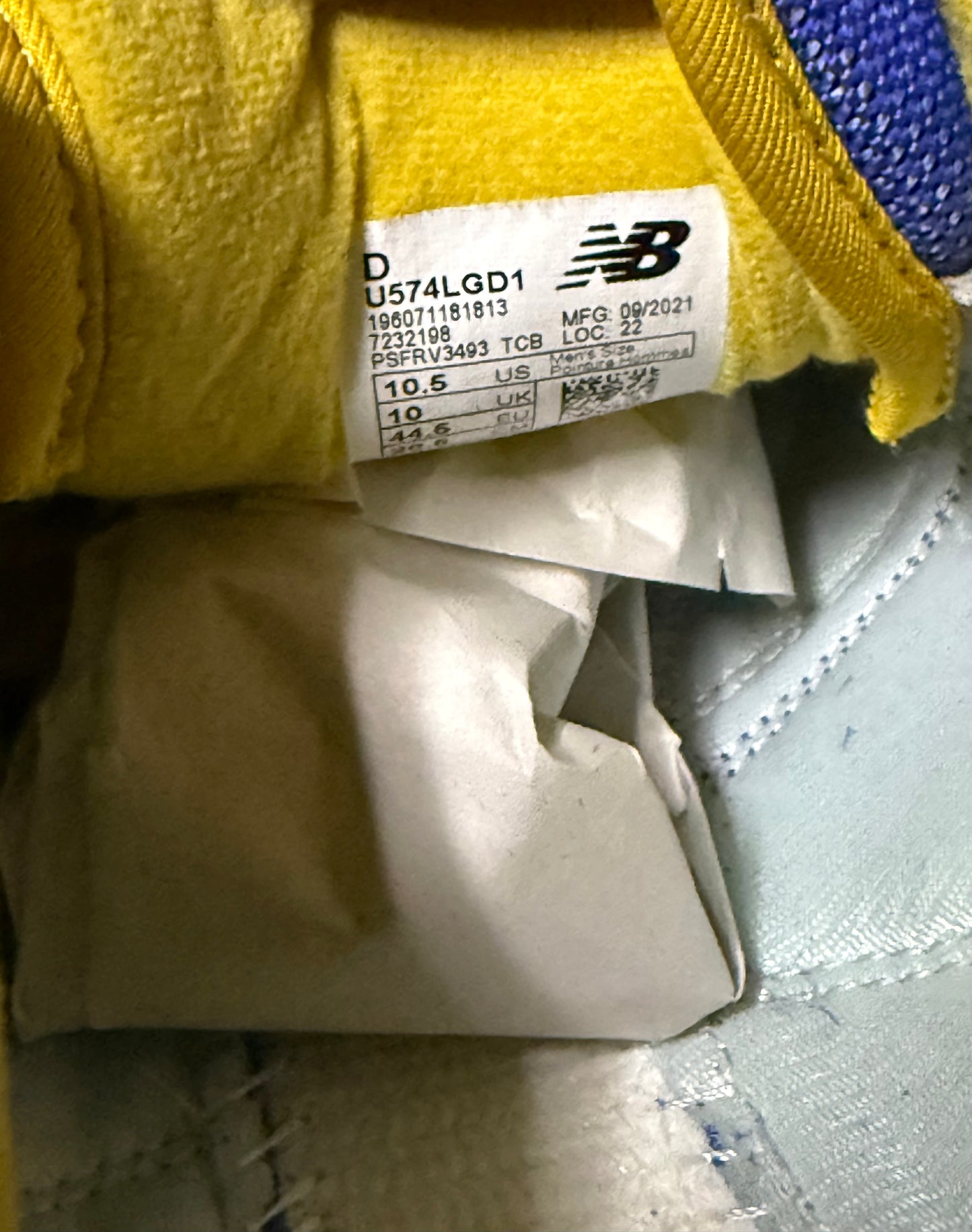 New Balance 574 Departure 10.5 Men/12 Women “Preowned”