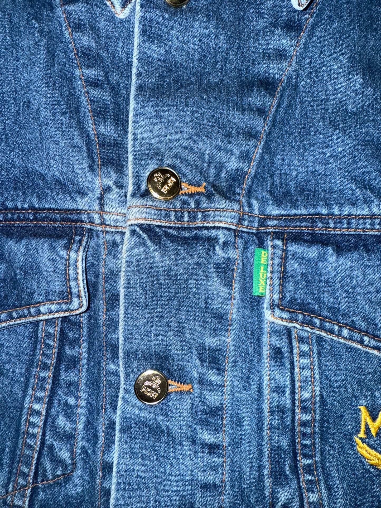 Vintage MCM Denim Vest