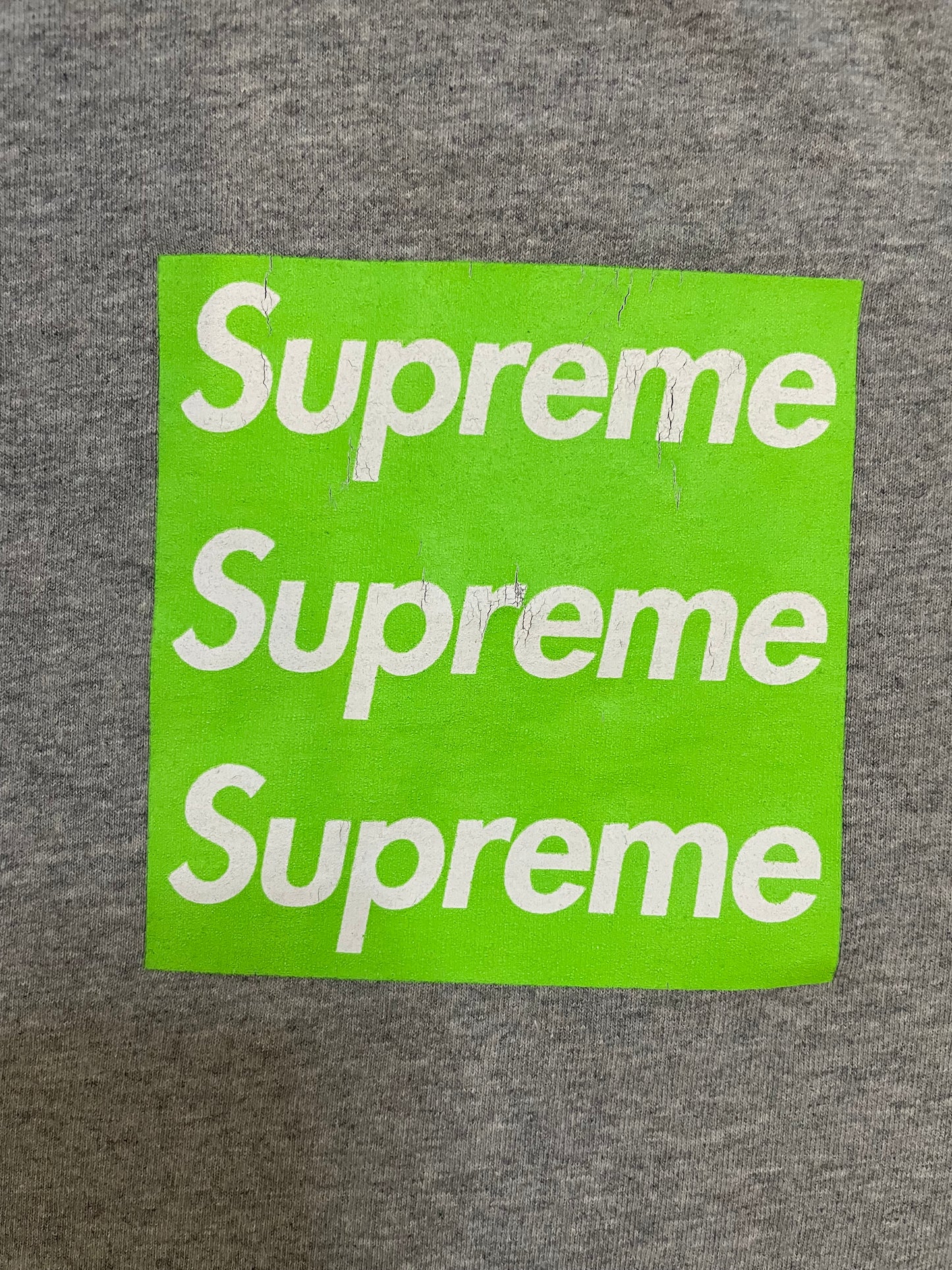 Supreme X asspizza triple box logo Seattle 2021 tee