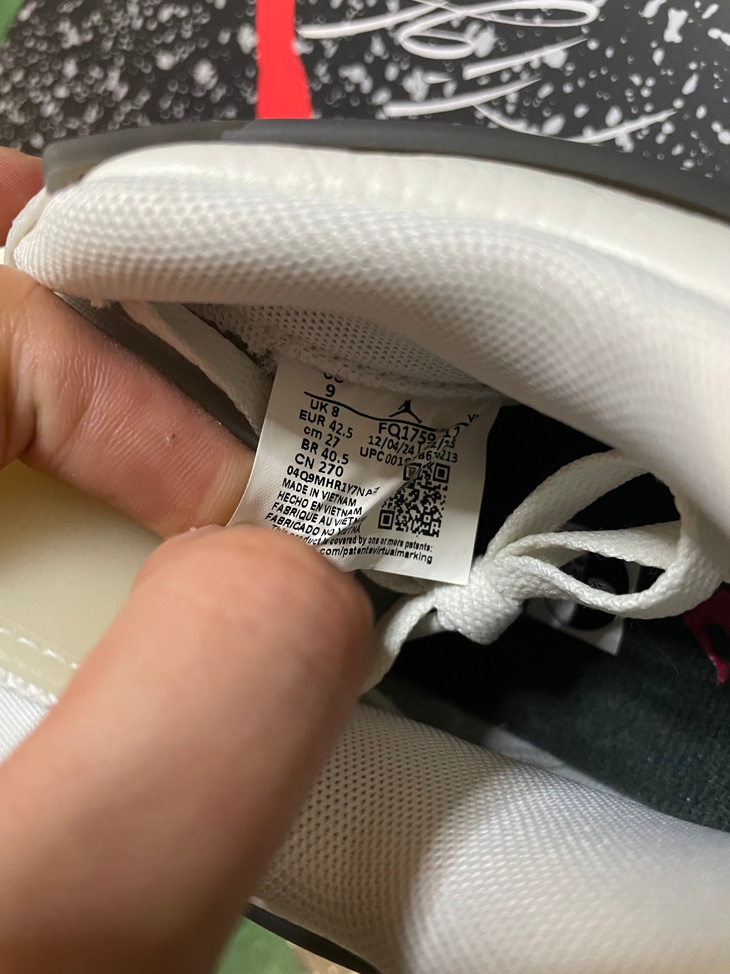 Jordan Spizike sail anthracite coconut