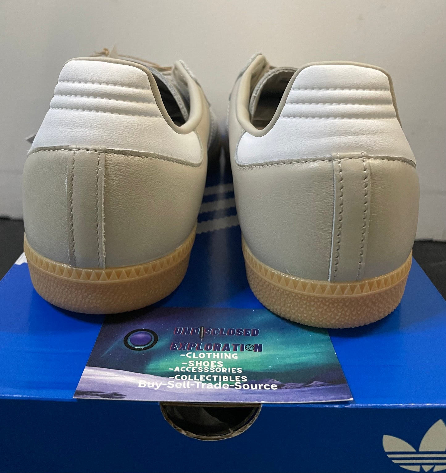 Adidas Samba OG beige cloud white gum