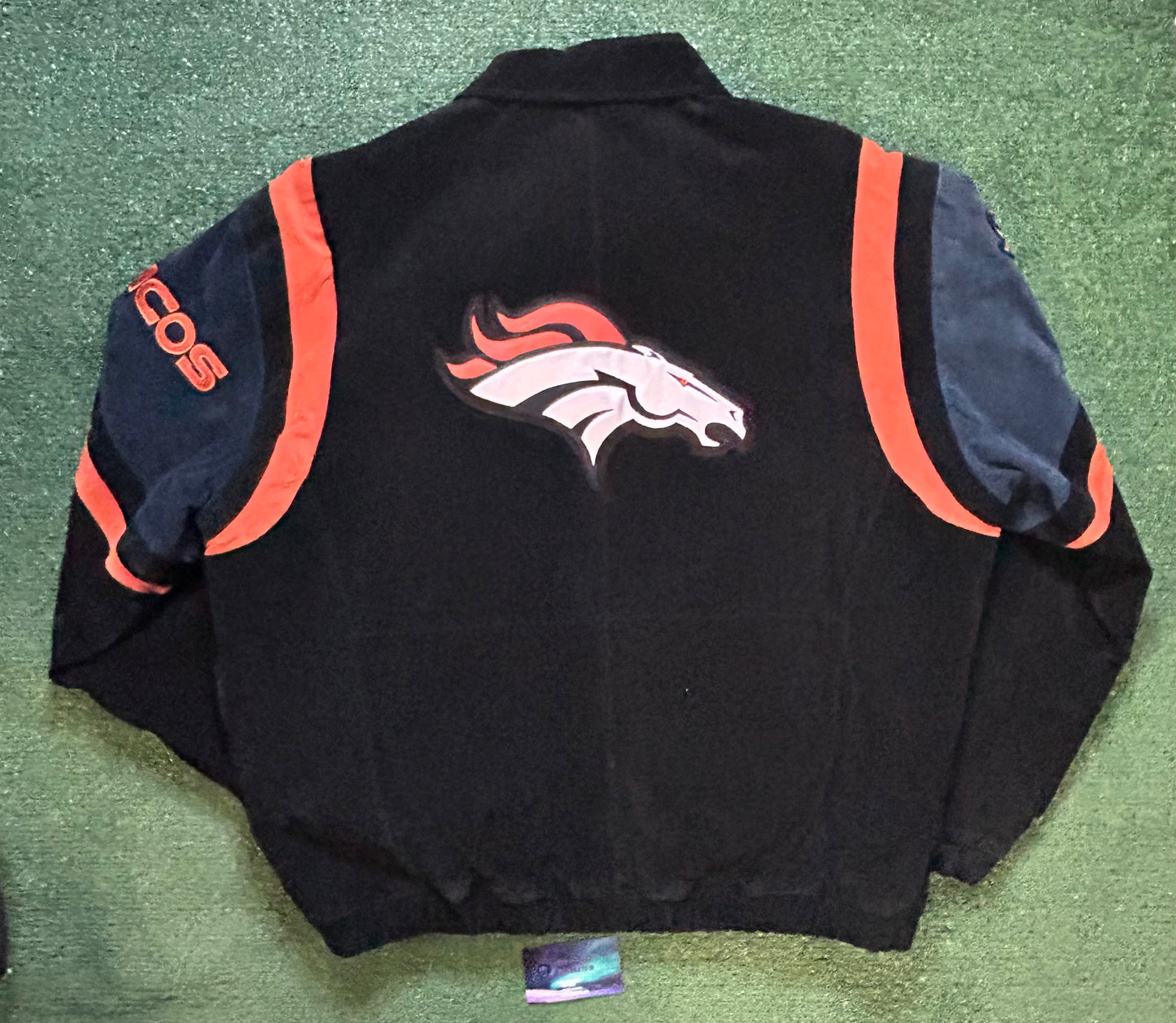 Vintage 2000s Denver Broncos NFL embroidered jacket