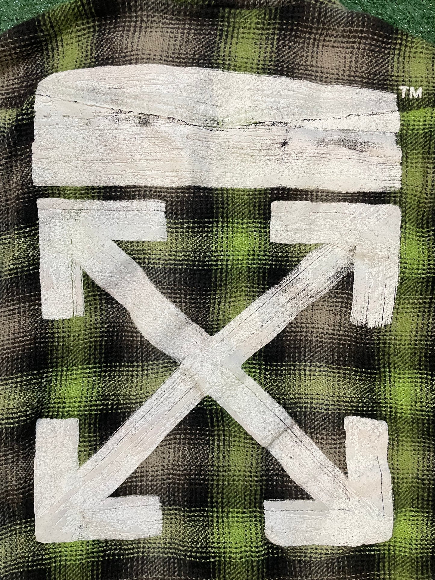 Off white Brushed Flannel