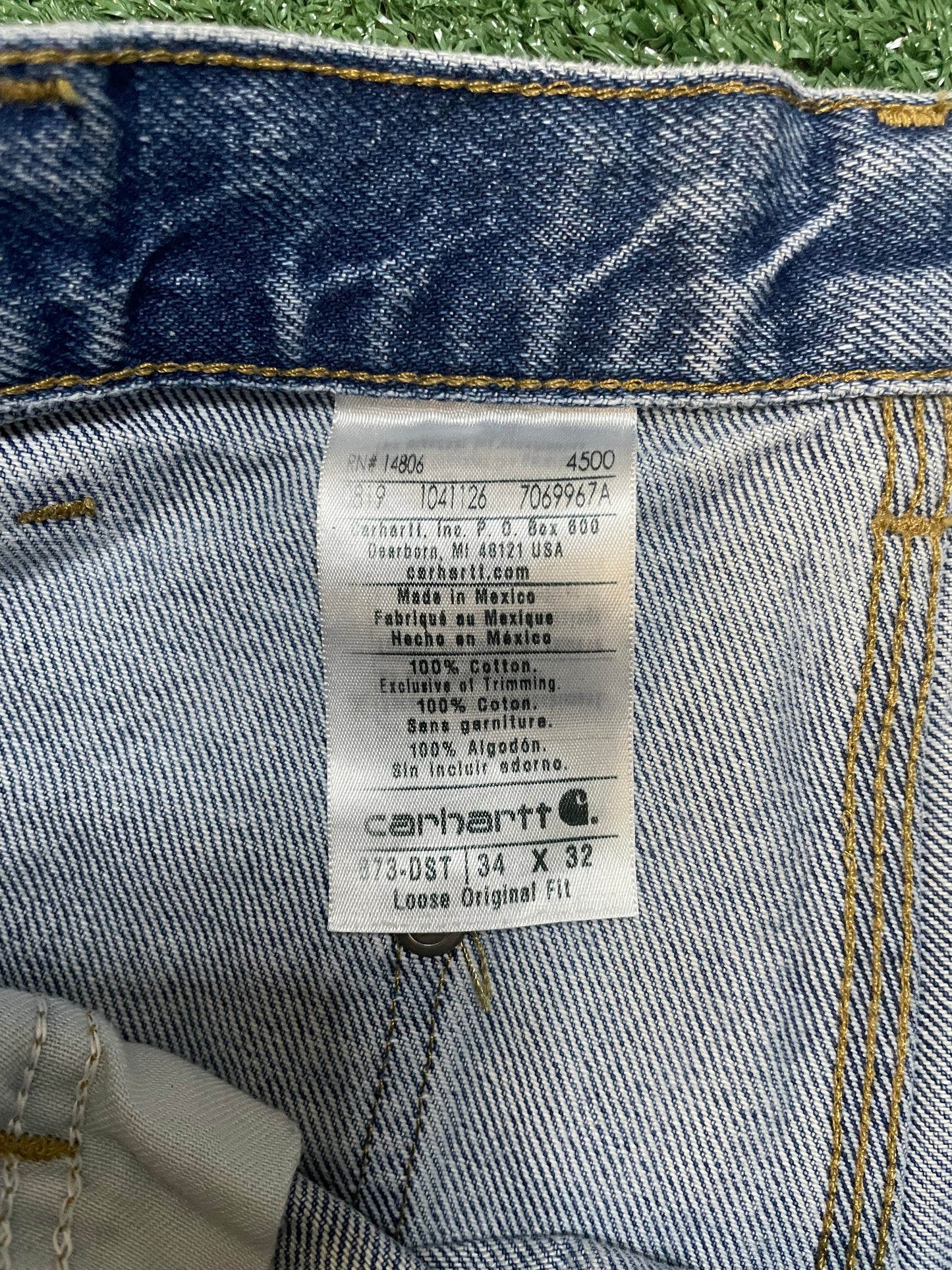 Vintage Carhartt denim double knees