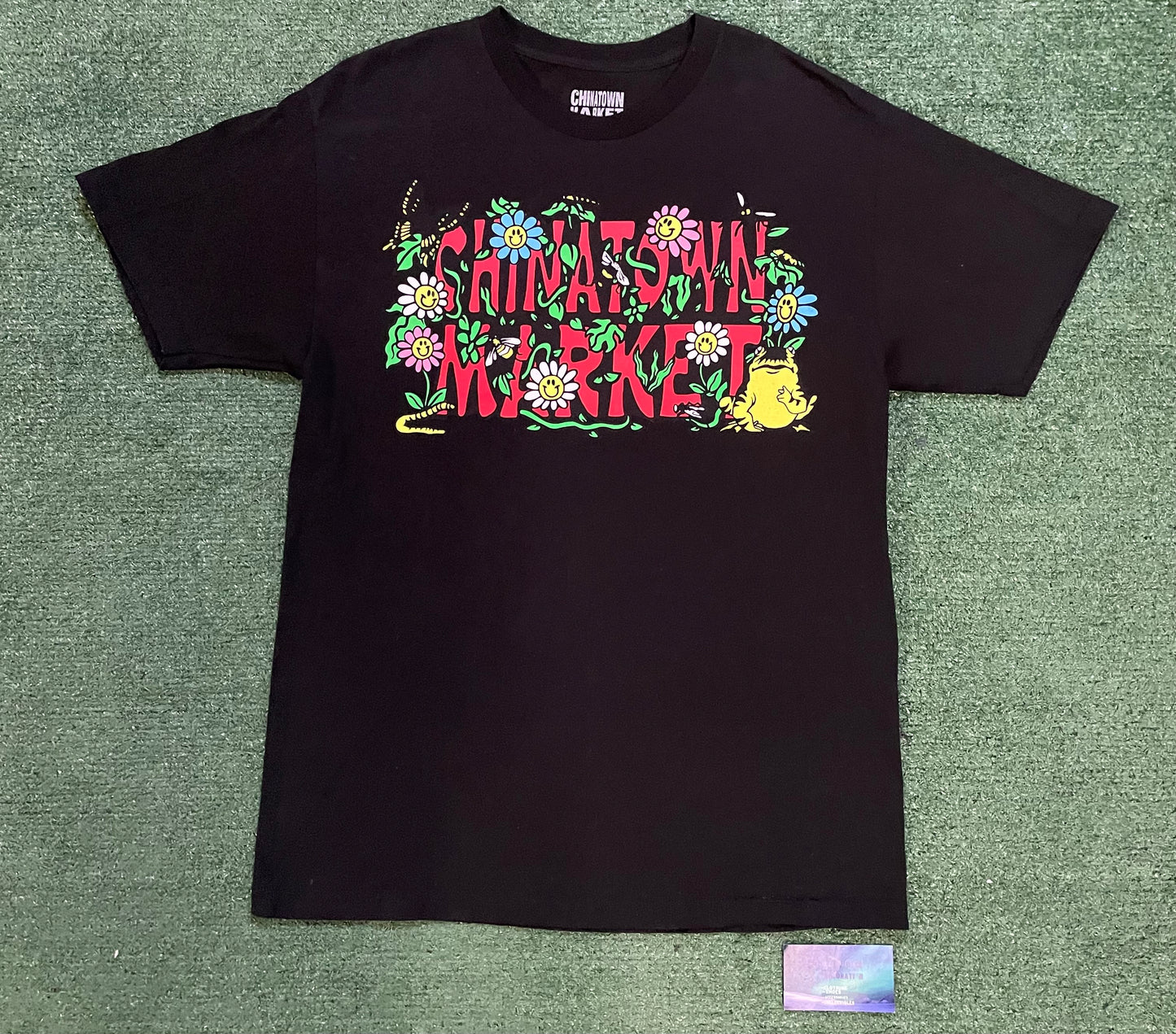 Chinatown market floral garden tee