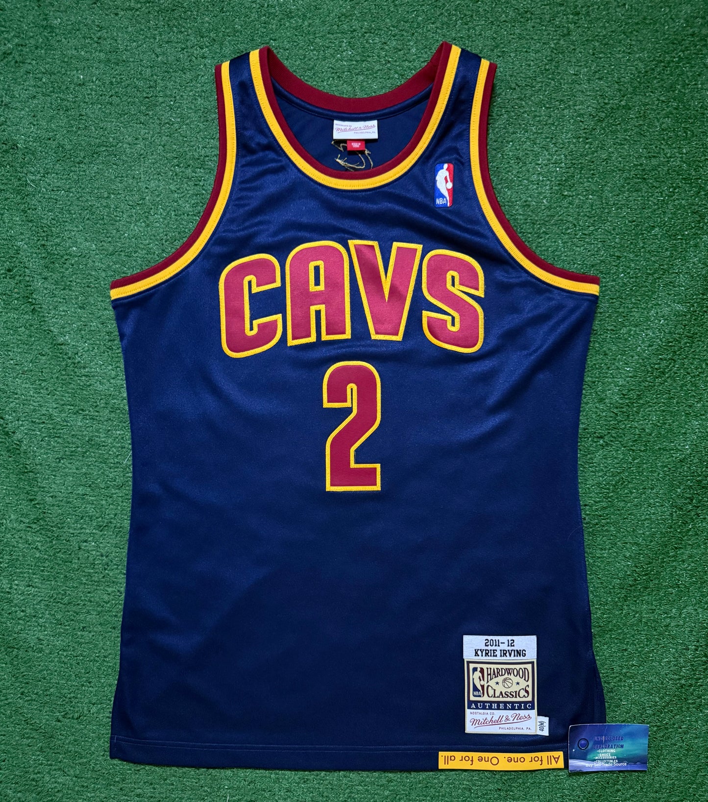 Kyrie Irving Rookie 2011-12 Cleveland Cavaliers Mitchell & Ness Authentic Jersey