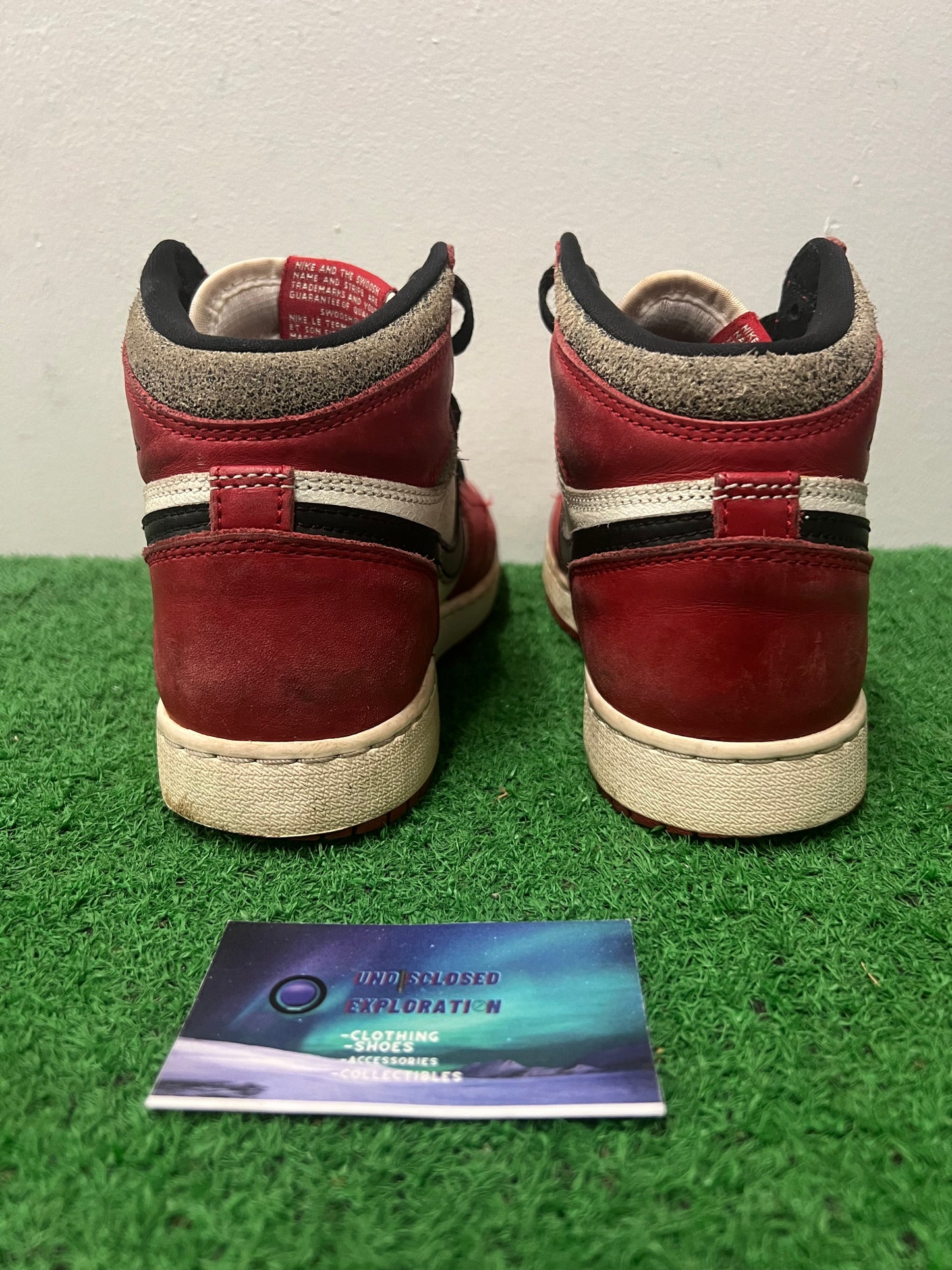 Jordan 1 high lost found size 4youth/5.5women