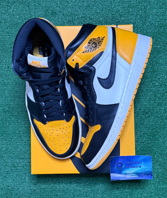 Jordan 1 Yellow Toe 9 Men/10.5 Women “Preowned”