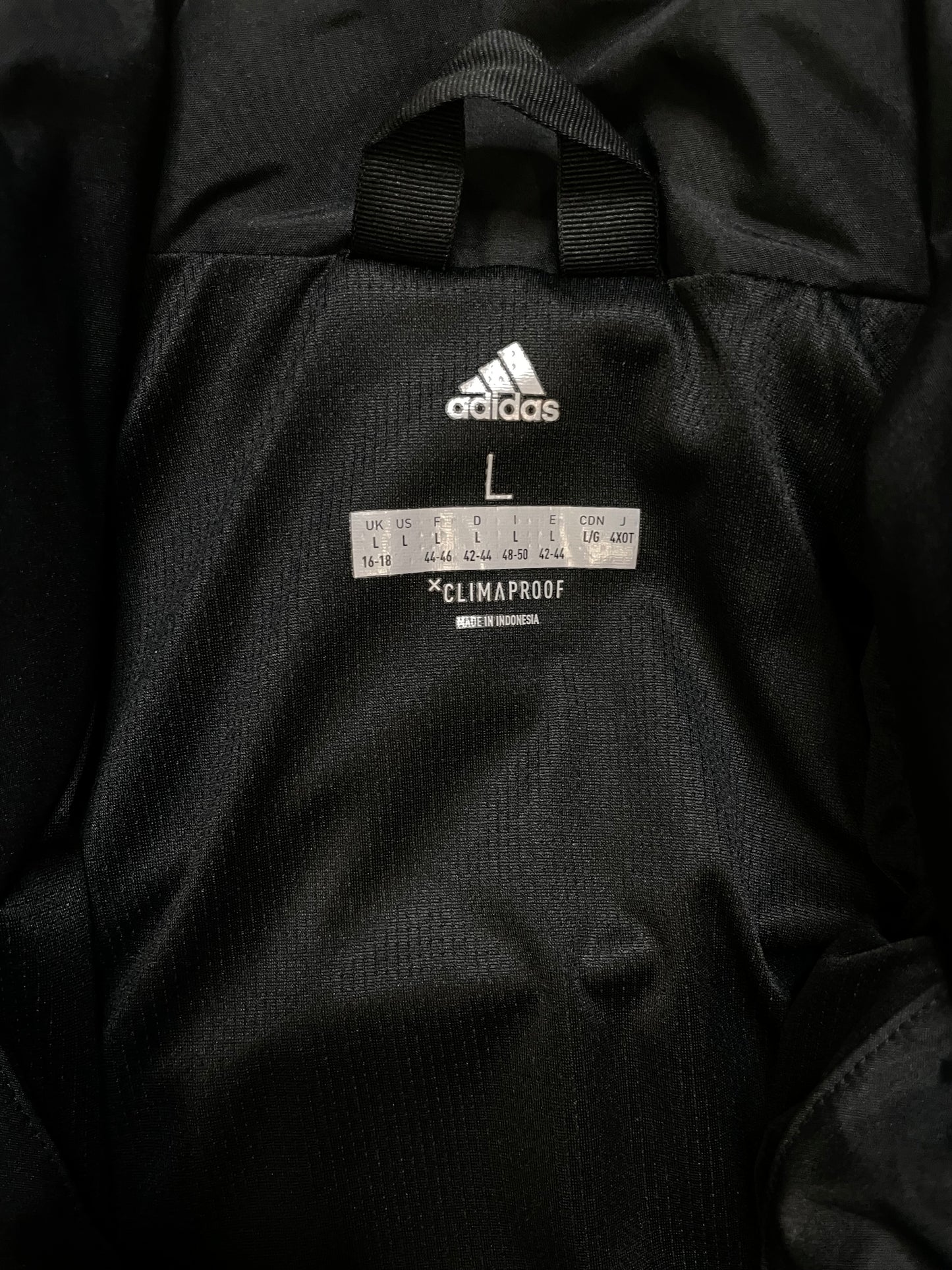 Adidas black urban jacket