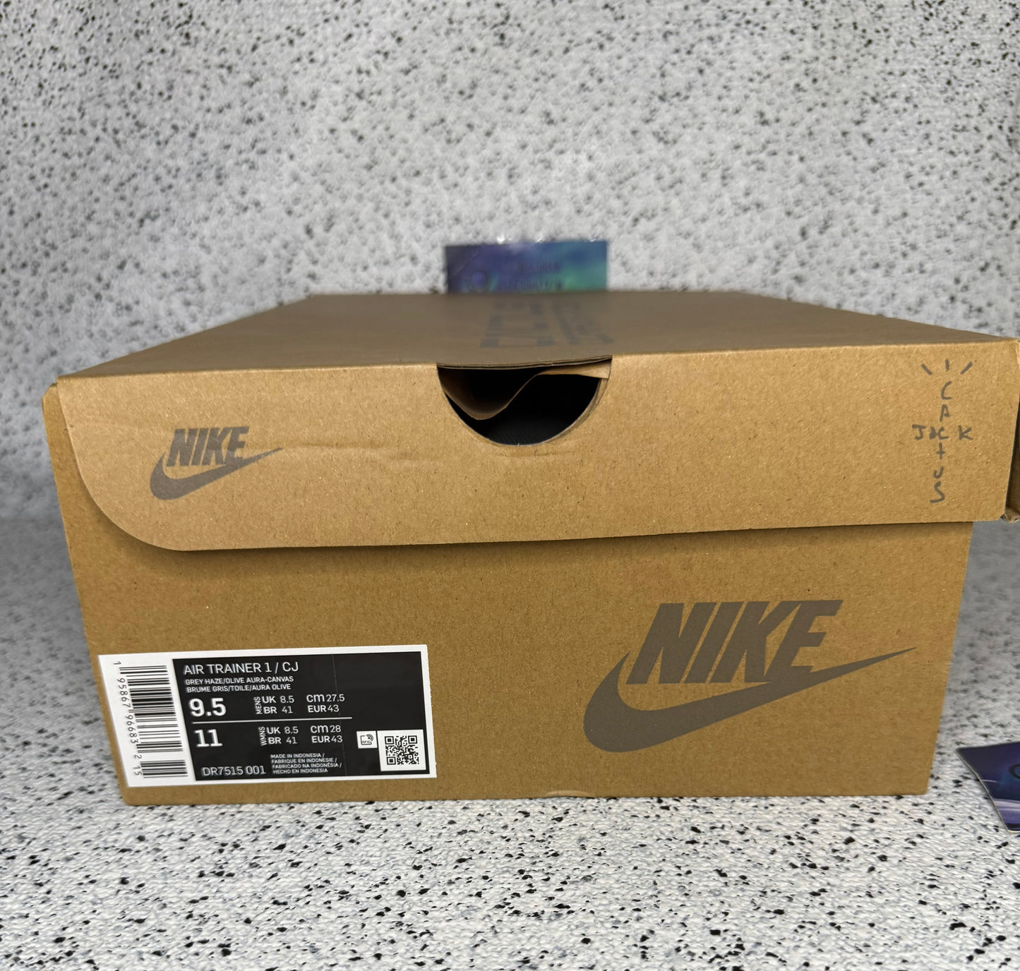 Nike Travis Scott Air Trainer 1 Grey Haze