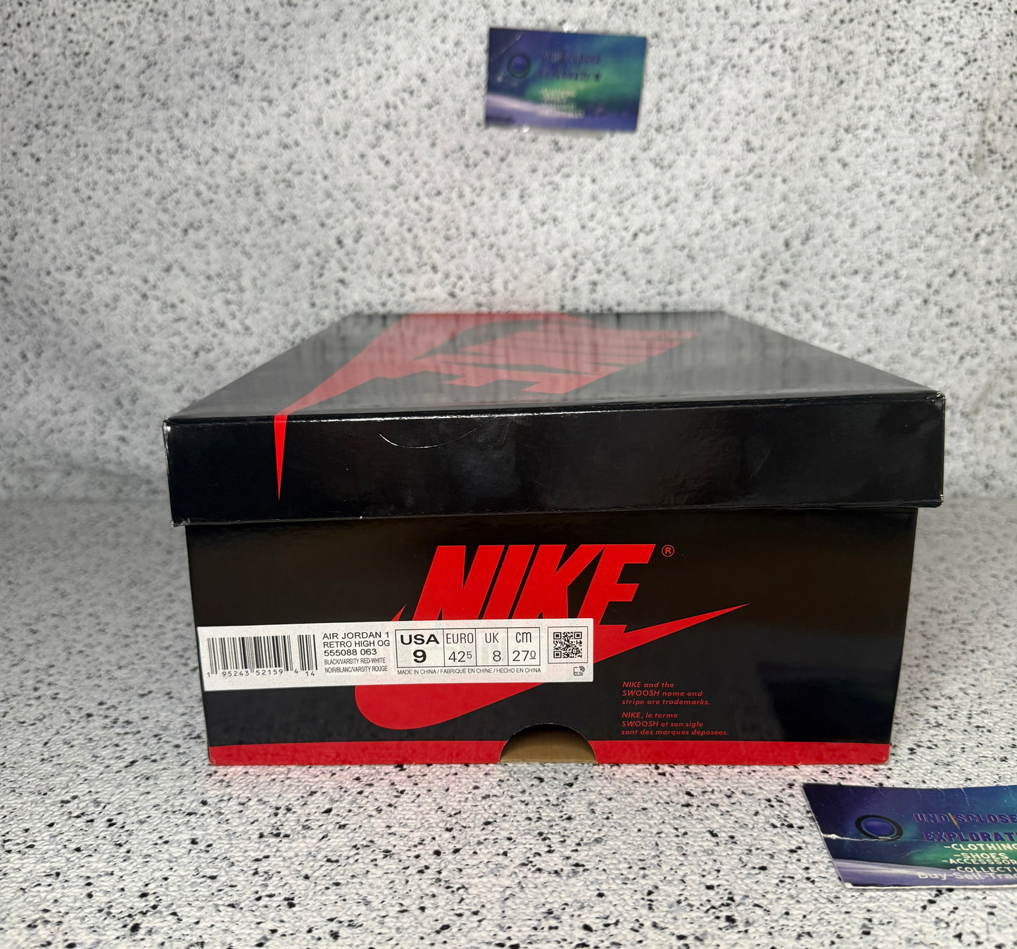 Jordan 1 Patent Bred 9 Men/10.5 Women “Preowned”