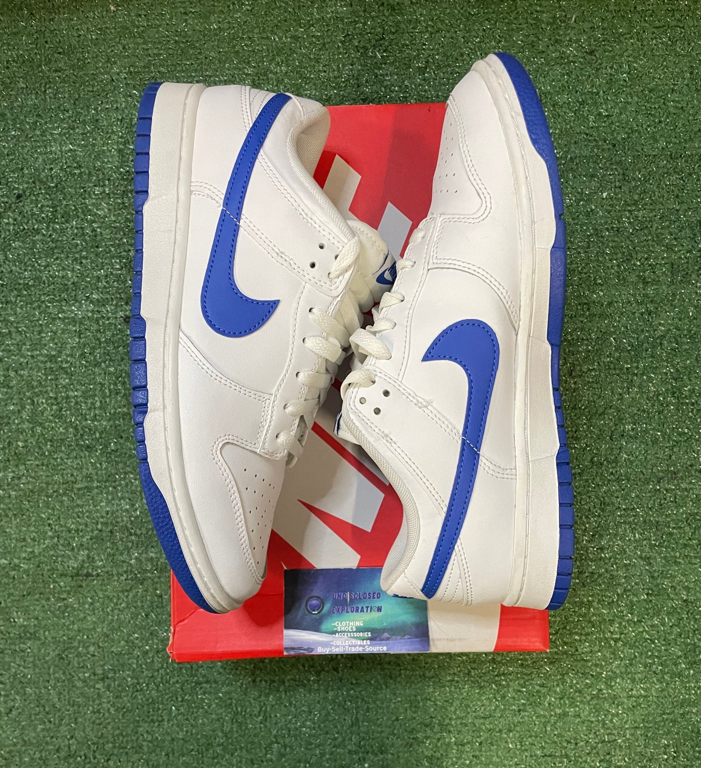 Nike Dunk Low hyper royal size 9.5men/11women