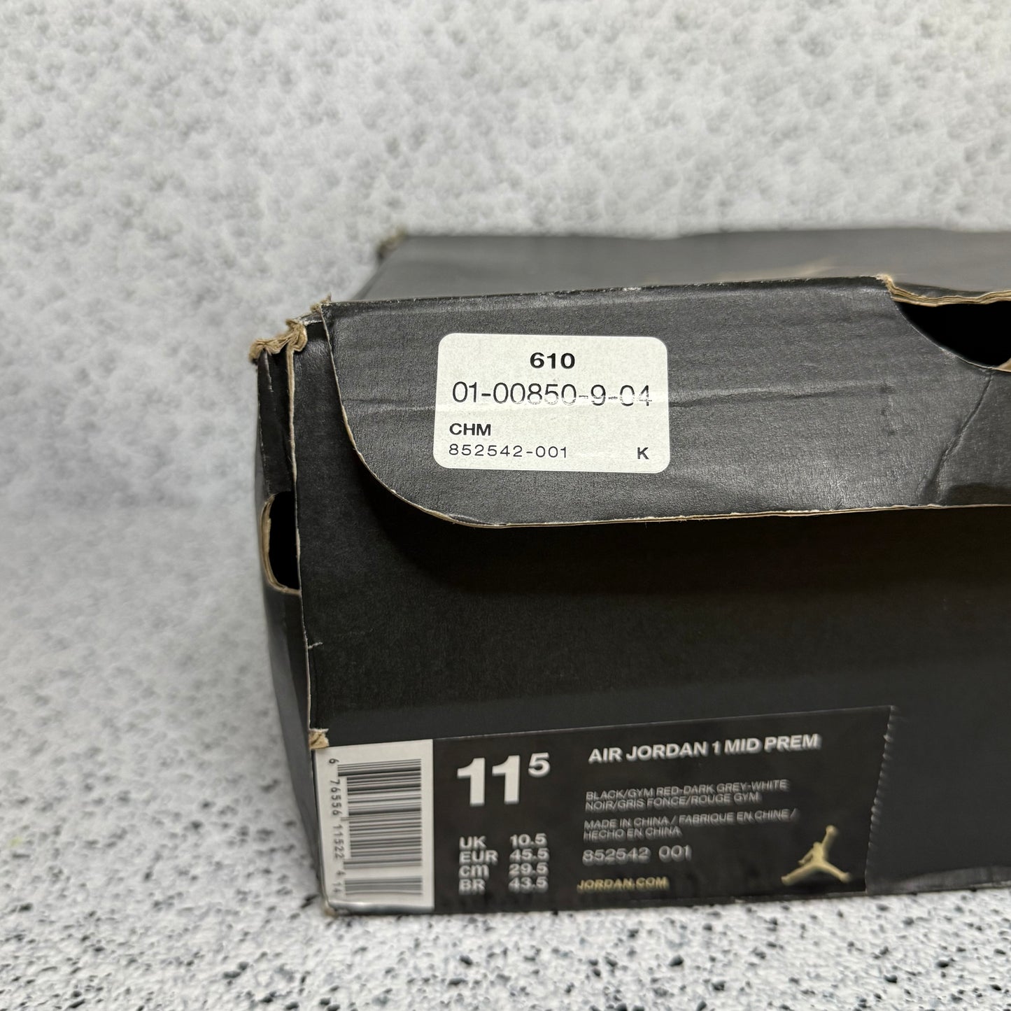 Jordan 1 Mid Winterized 11.5 Men/13 Women “Preowned”