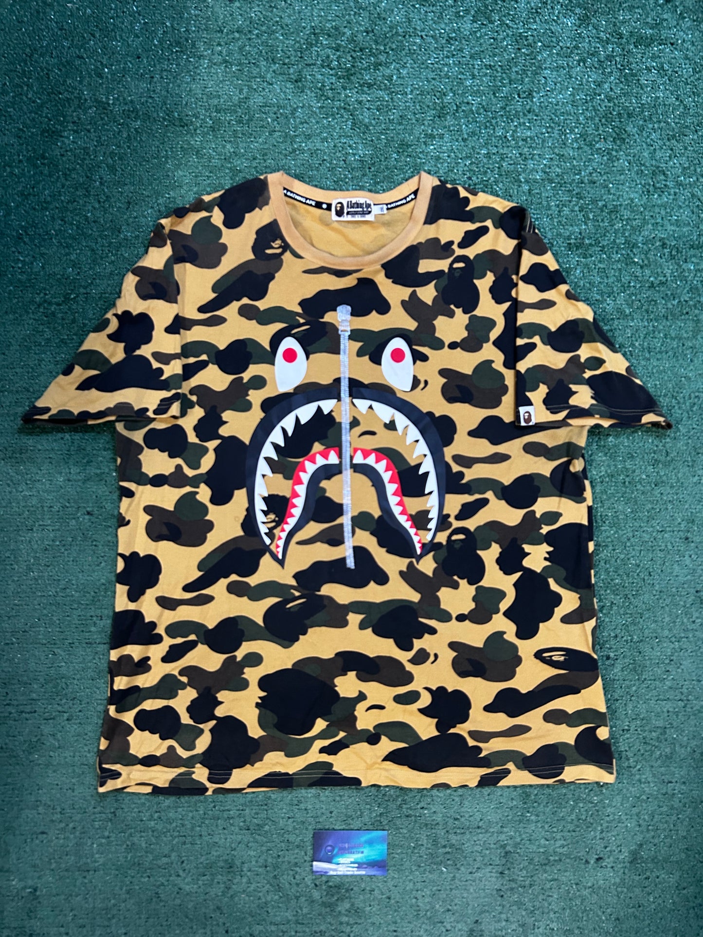 Bape 1ST camo shark tee