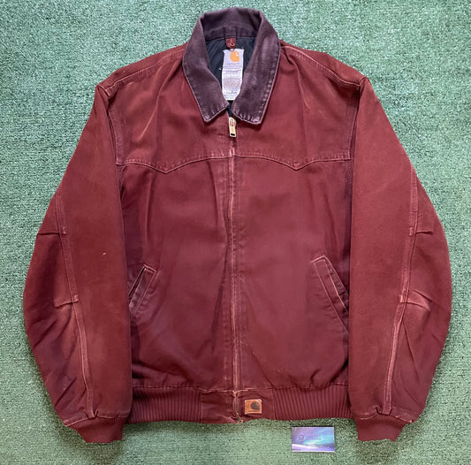Vintage 2000s Carhartt clay red Sante Fe jacket