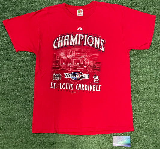Vintage 2000s St.Louis Cardinals champions tee