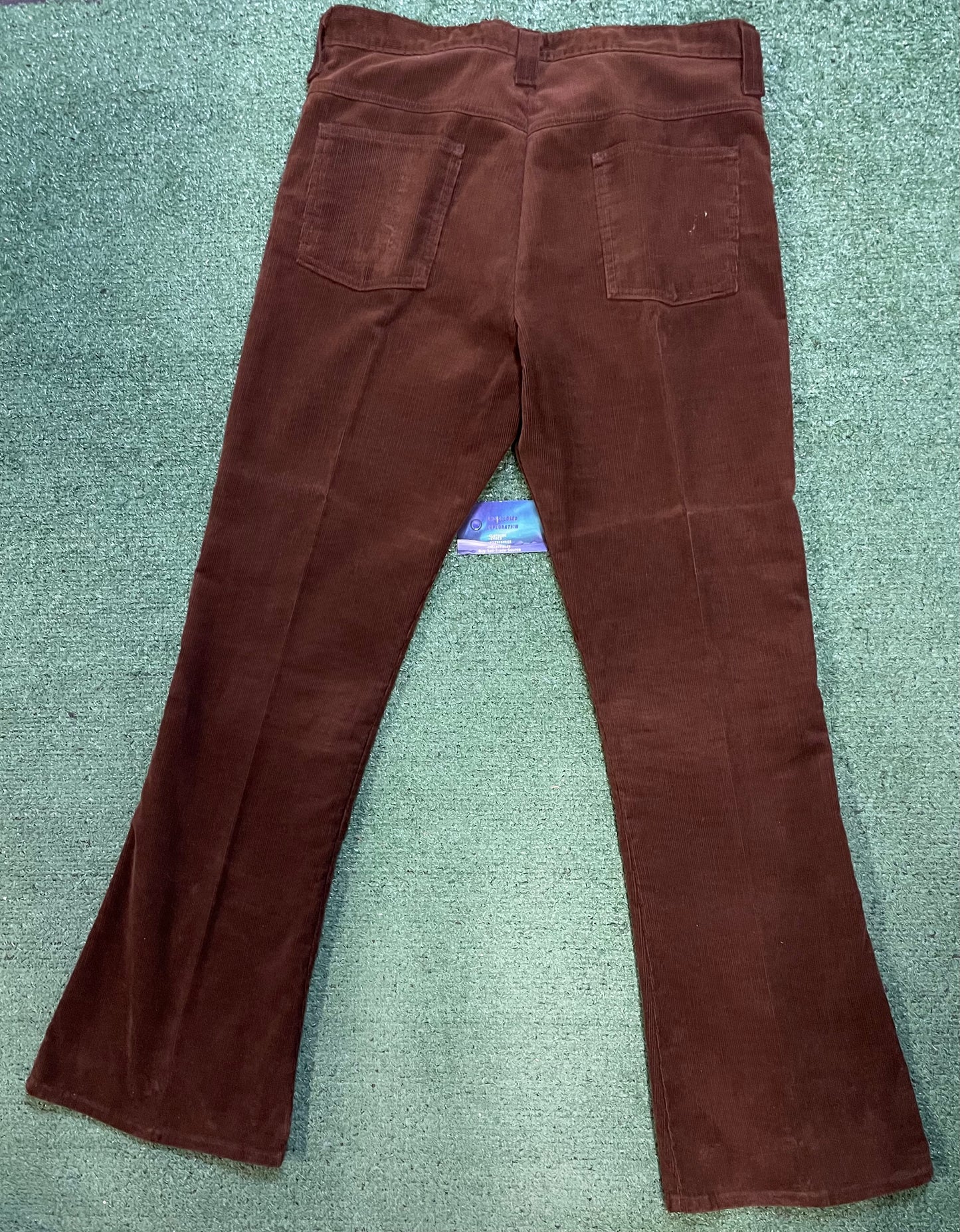 Vintage 1970s Jean joint corduroy bell bottom pants
