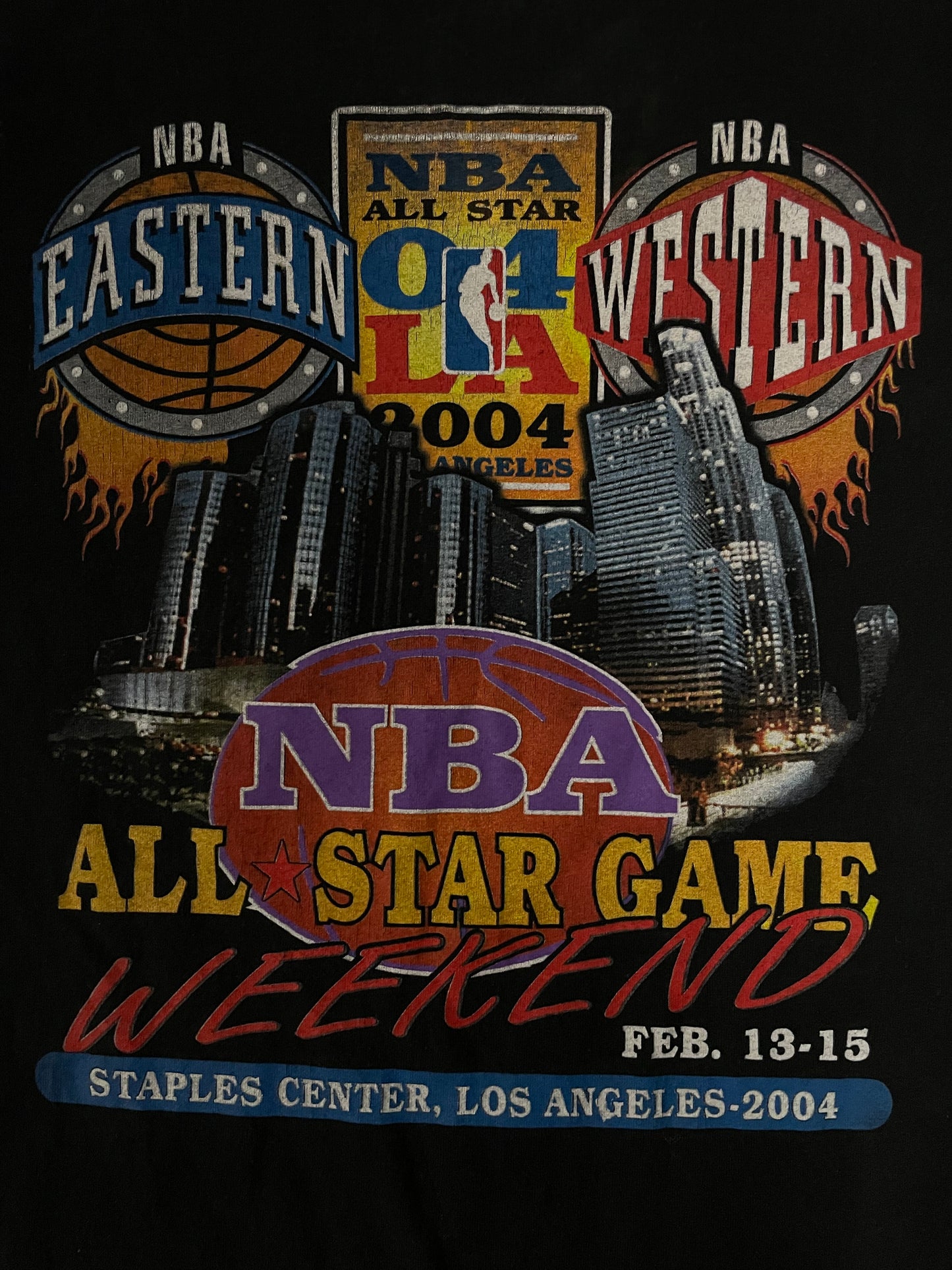 Vintage 2004 NBA All Star Game East Vs West longsleeve