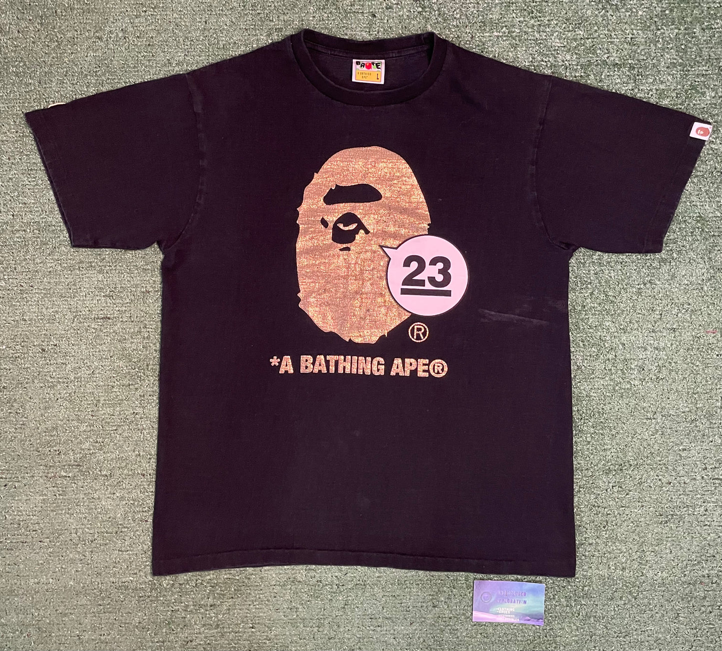 Bape 23rd anniversary tee