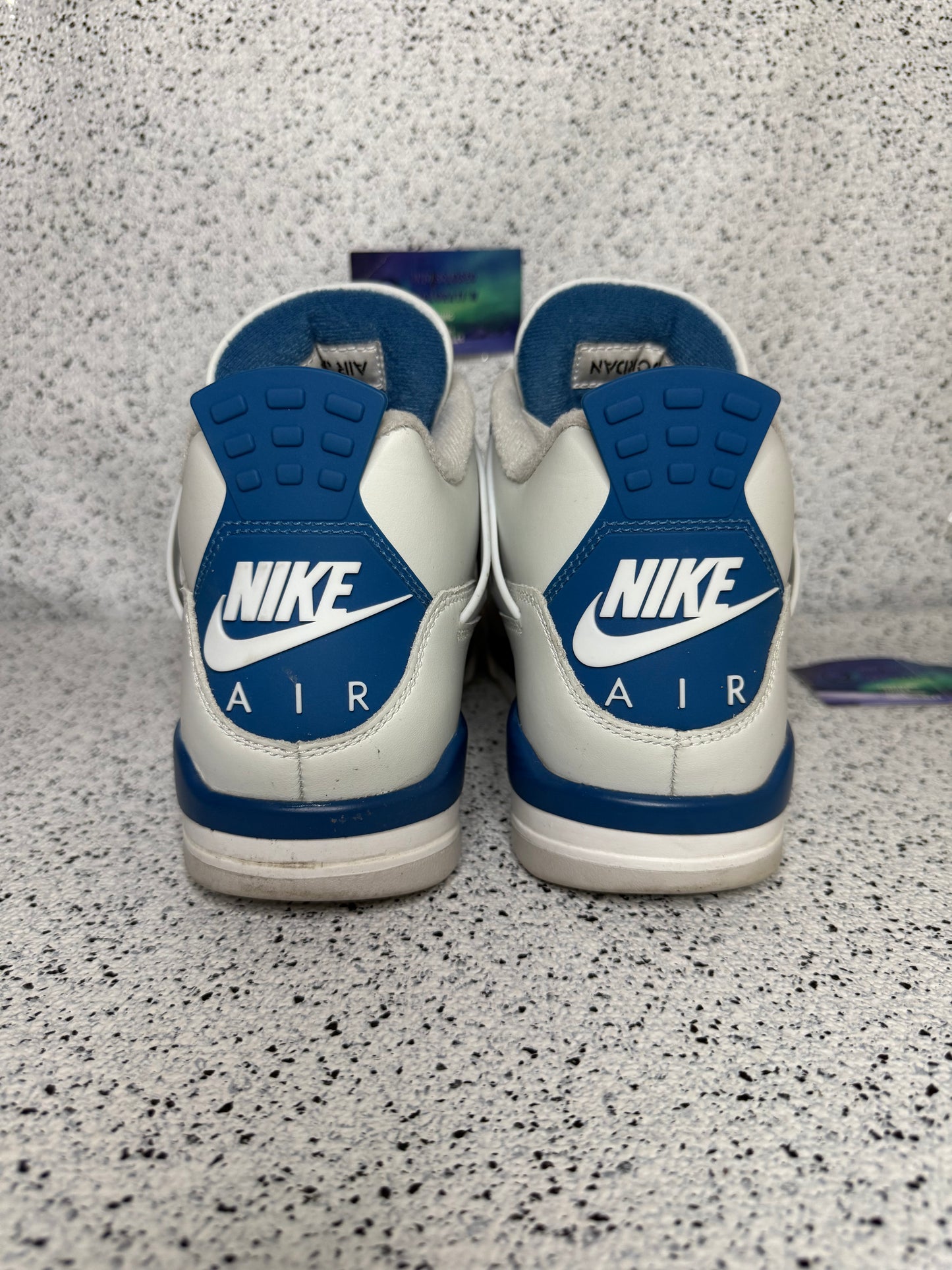 Jordan 4 Military Blue 10 Men/11.5 Women “Preowned”