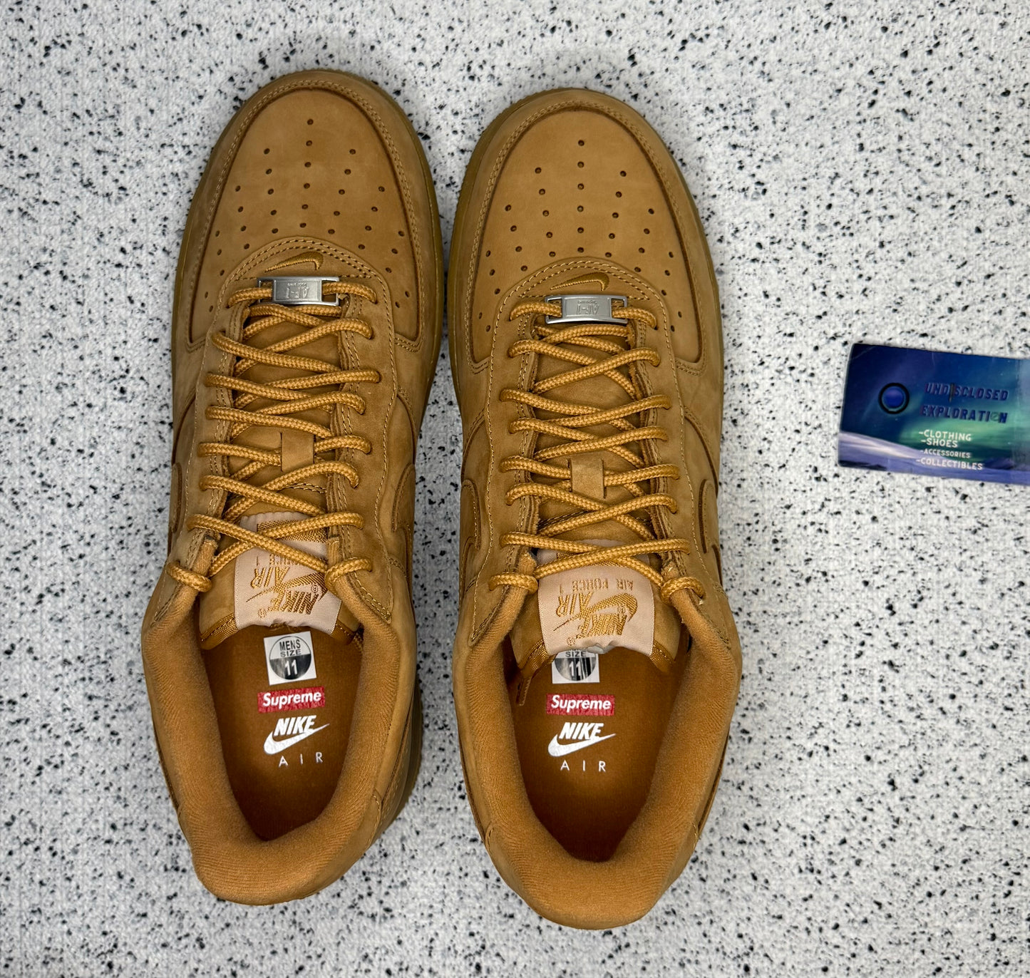 Nike Supreme Air Force 1 Wheat