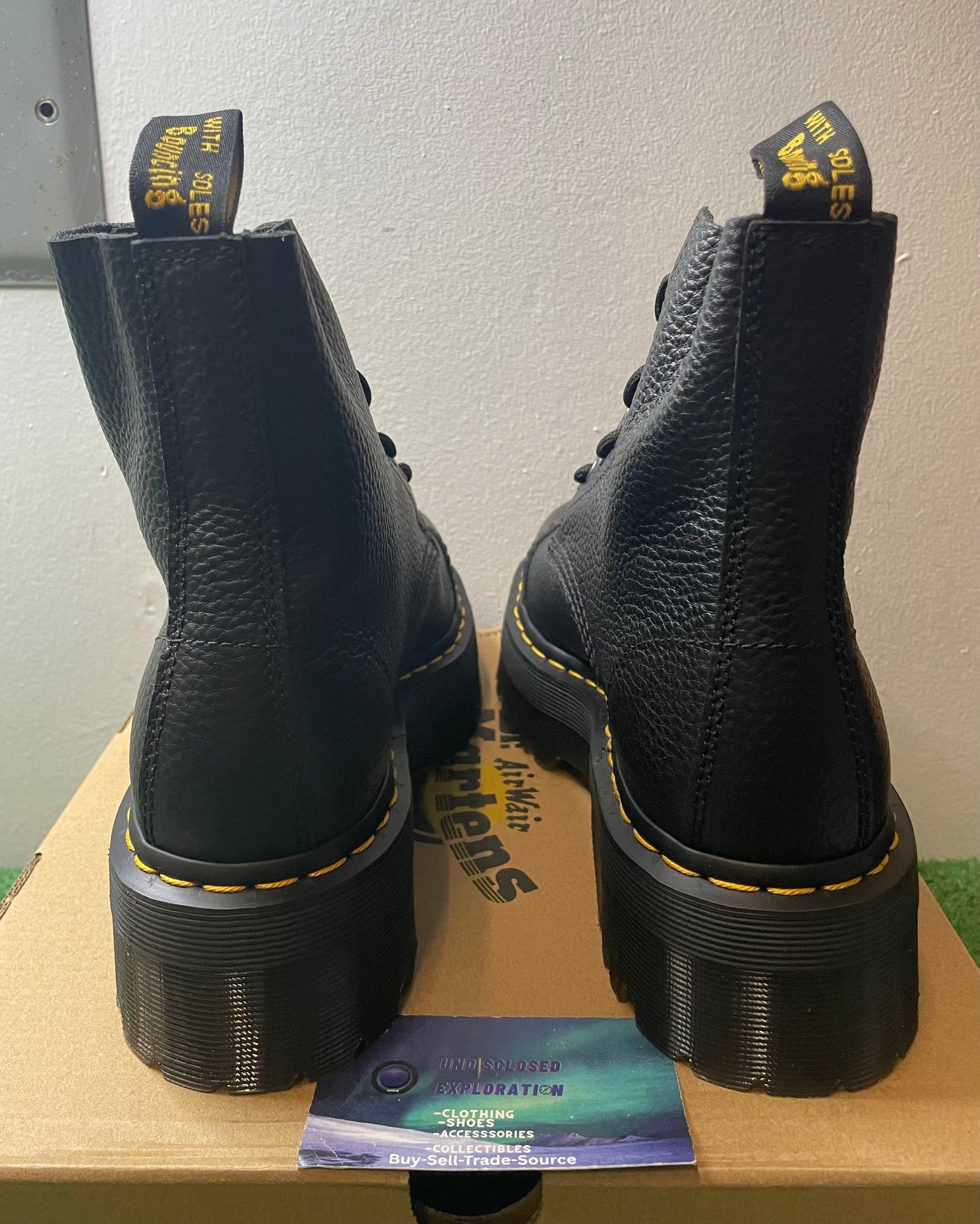 Dr Martens black Sinclair boots