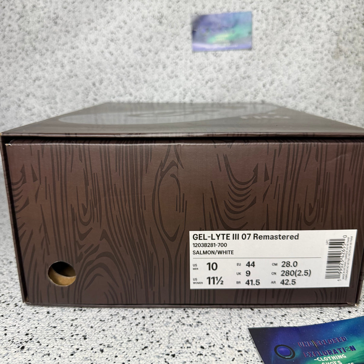 ASICS Gel-Lyte III Remastered Ronnie Fieg Salmon Toe 15th Anniversary