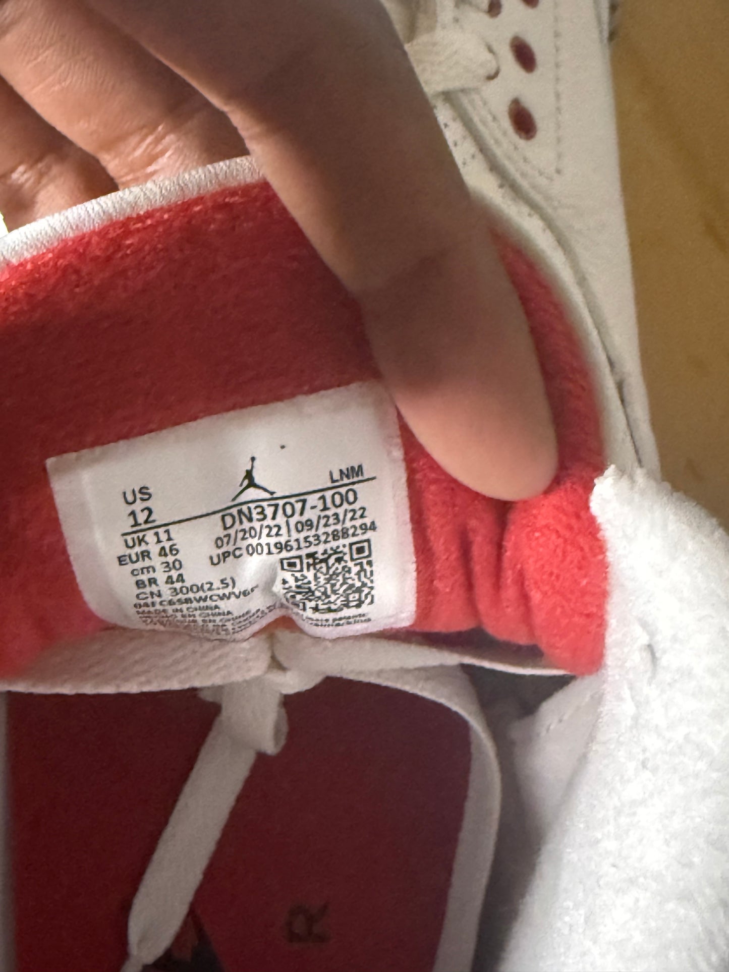Jordan 3 White Cement
