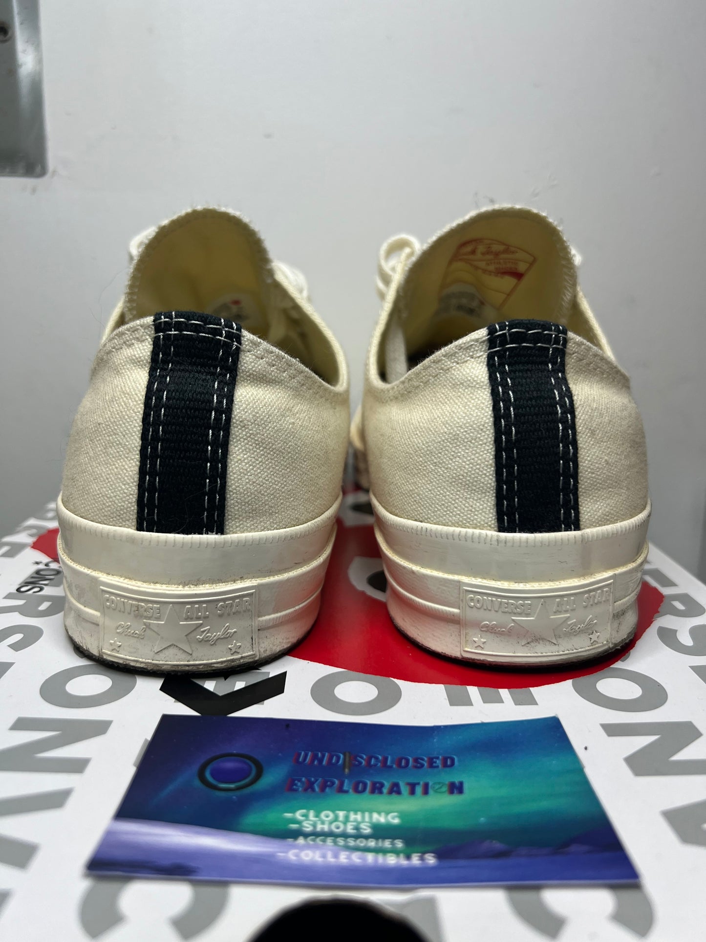Comme Des garçon X chuck 70 low size 11men/12.5women