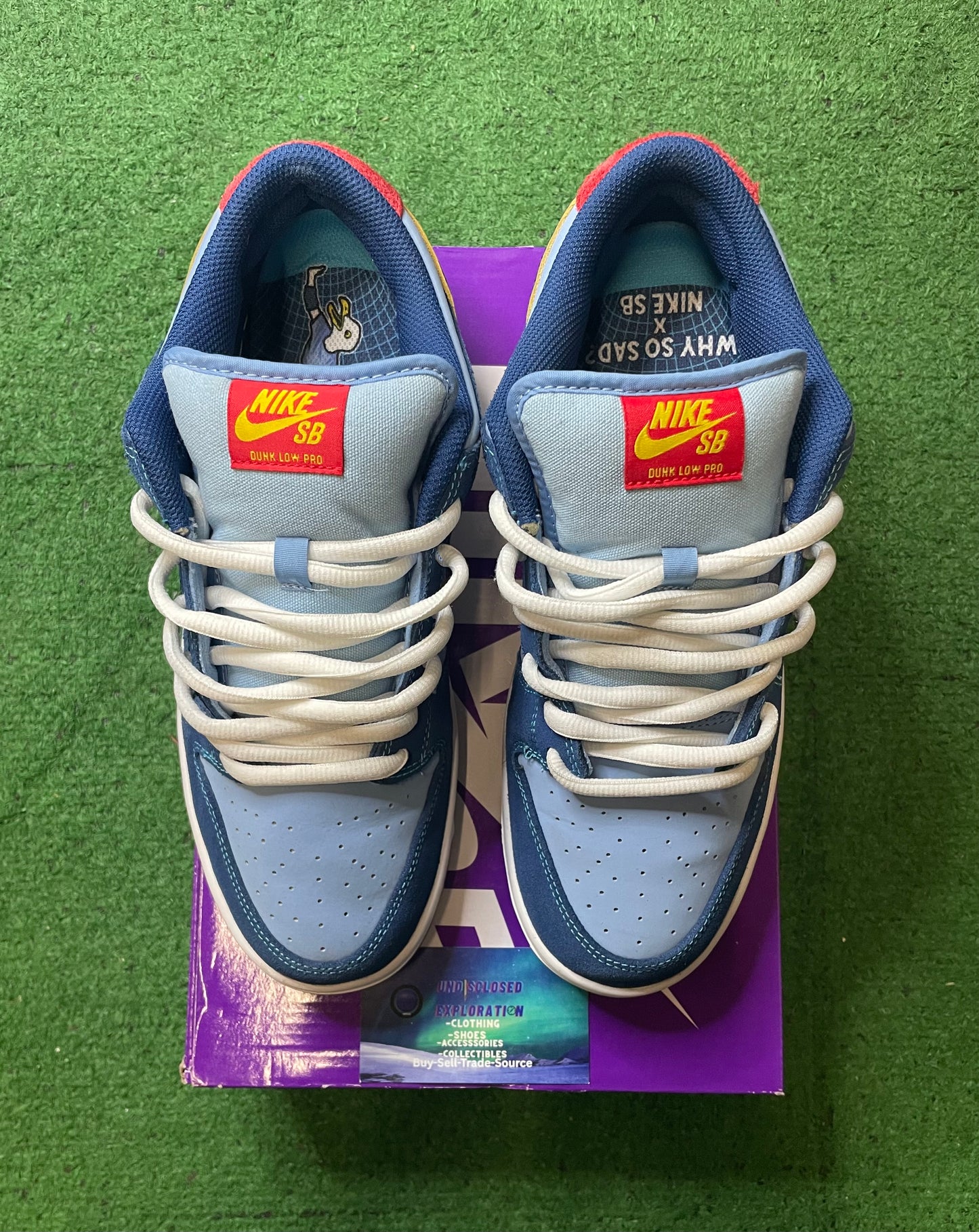Nike SB Dunk why so sad dunk size 10men/11.5women
