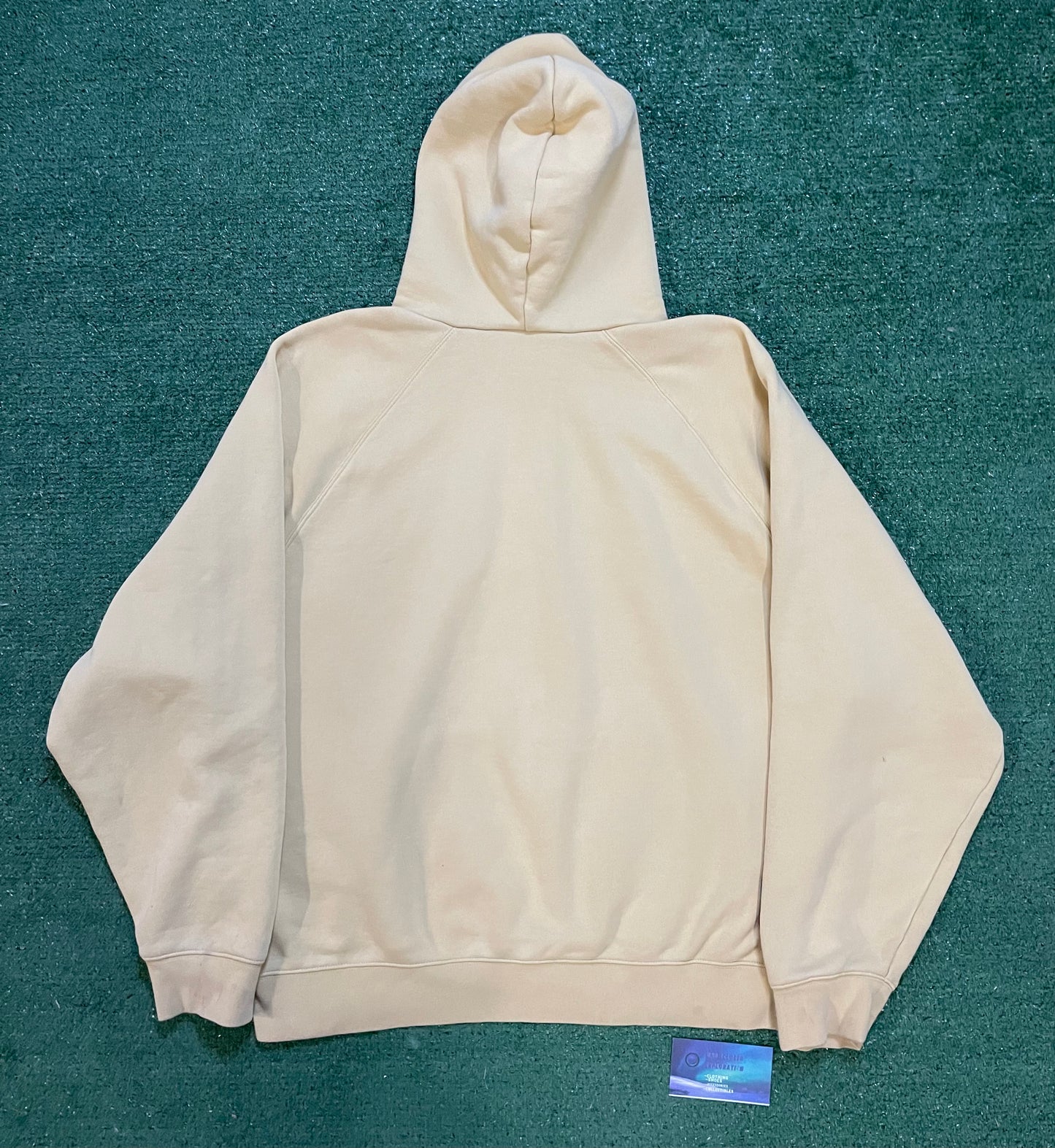 Fear of god essentials eggshell hoodie