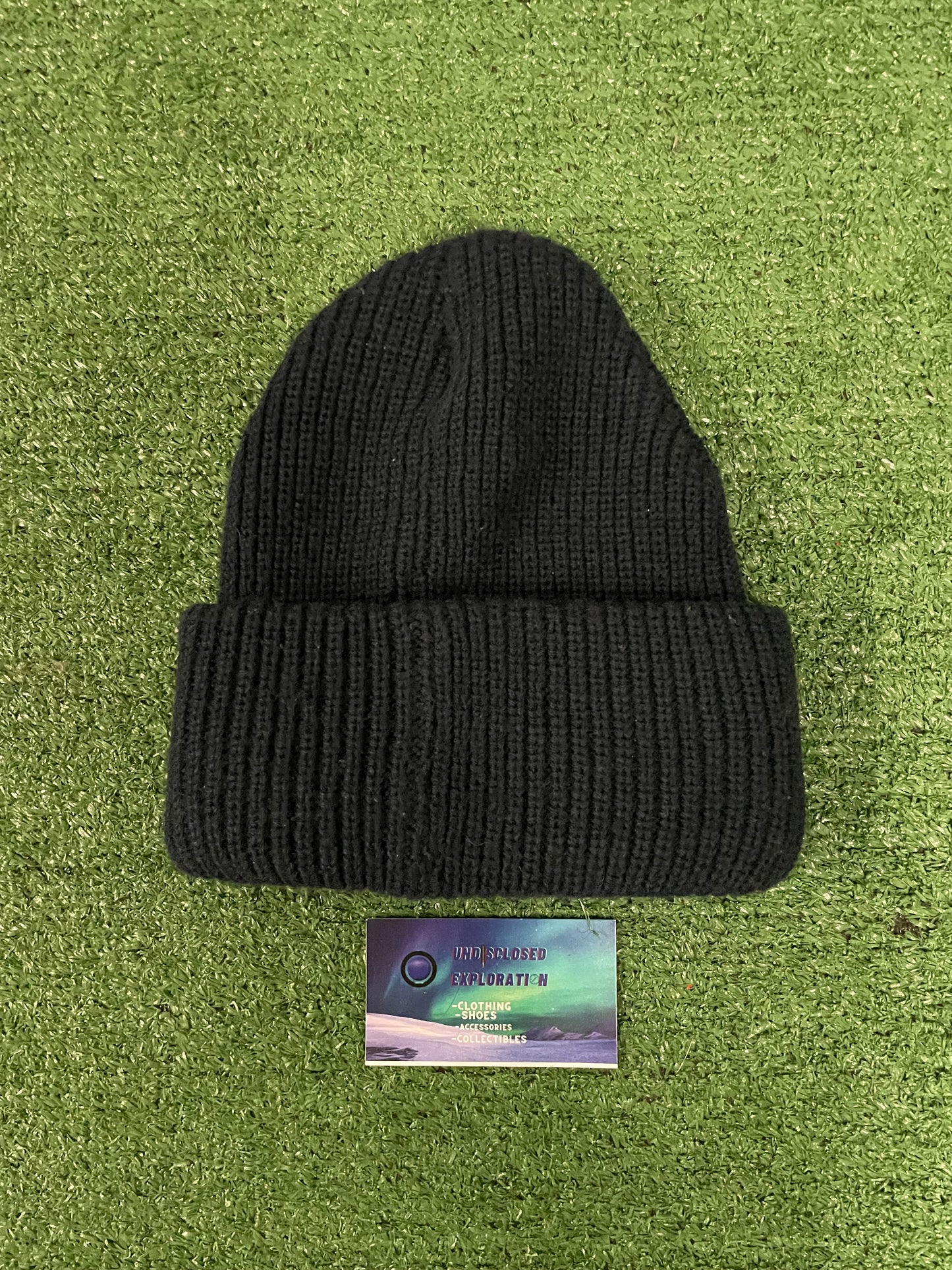 Seahawks navy embroidered beanie