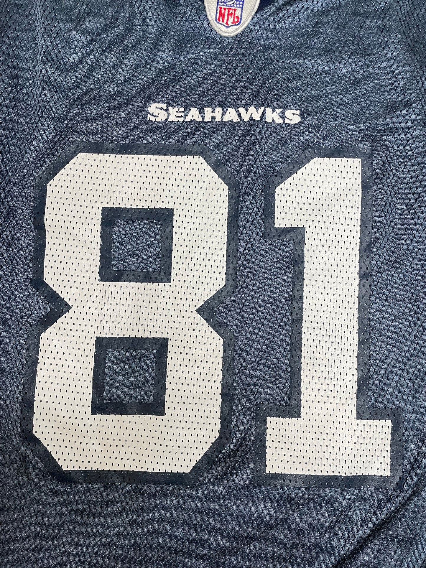 Vintage 2000s Seattle Seahawks #81 Burleson jersey