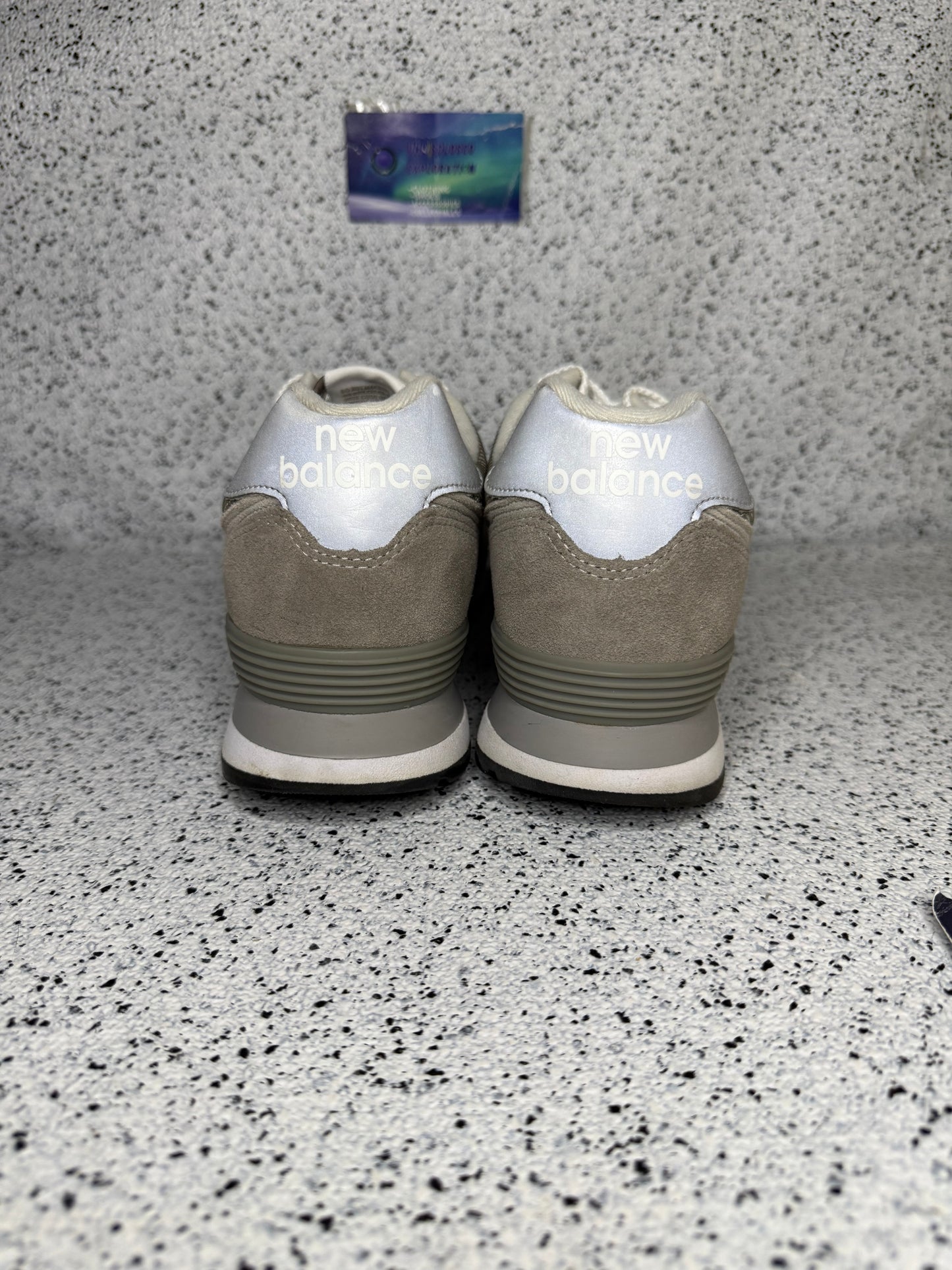 New Balance 574 Grey 9.5 Men/11 Women