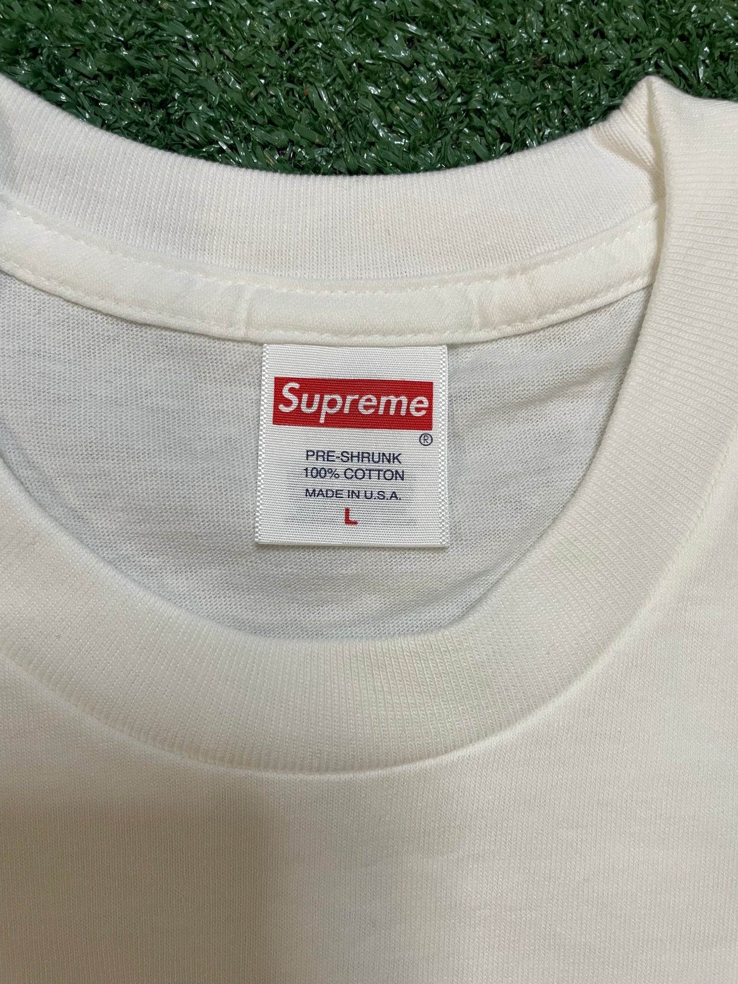 Supreme Andre 3000 white tee