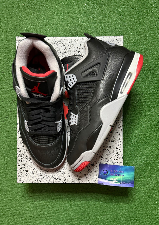 Jordan 4 Bred Reimagined 10 Men/11.5 Women “Preowned”