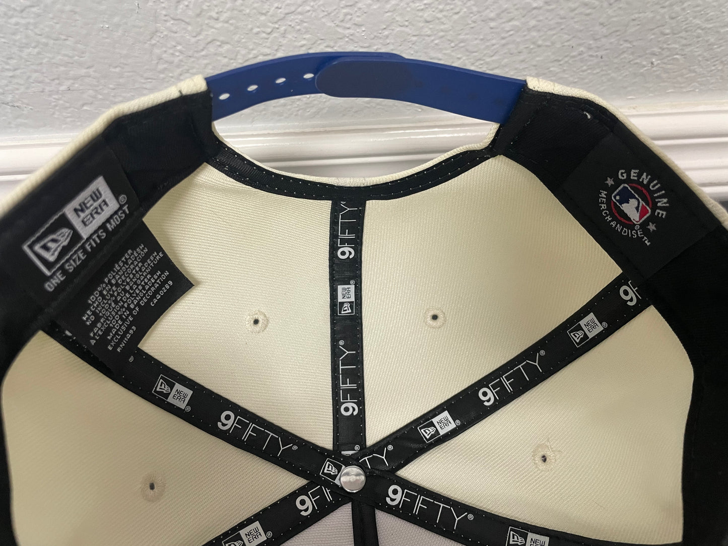 Los Angeles Dodgers Upside down new era white & blue hat