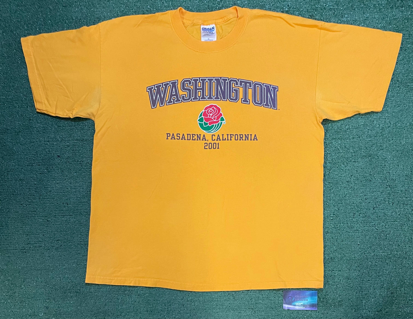 Vintage 2001 UW University of Washington rose bowl tee
