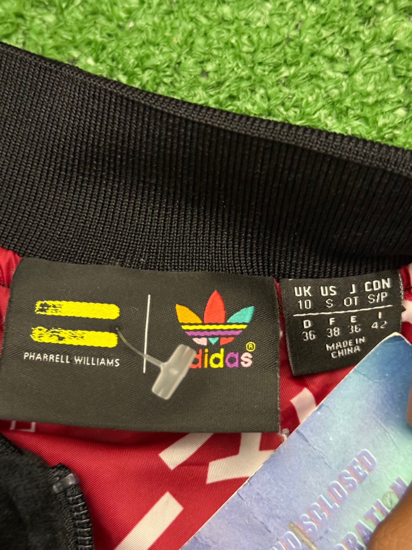 Pharrell Williams Adidas Velour Track Jacket