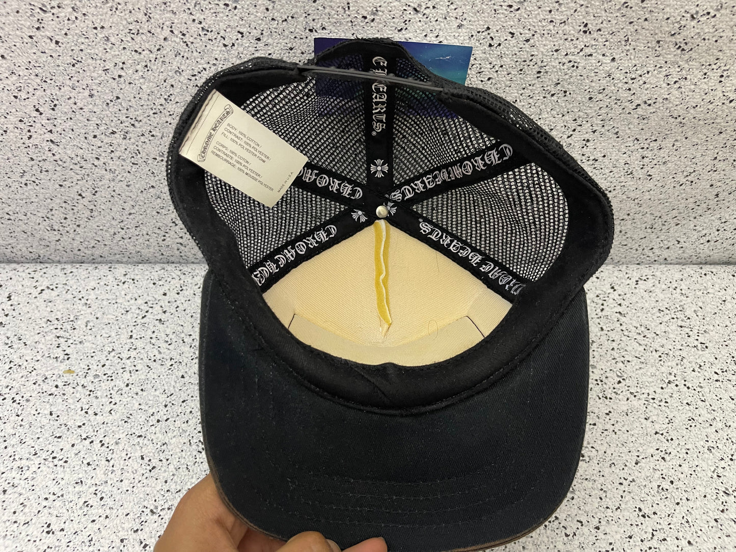 Chrome Hearts White Fuck Hat