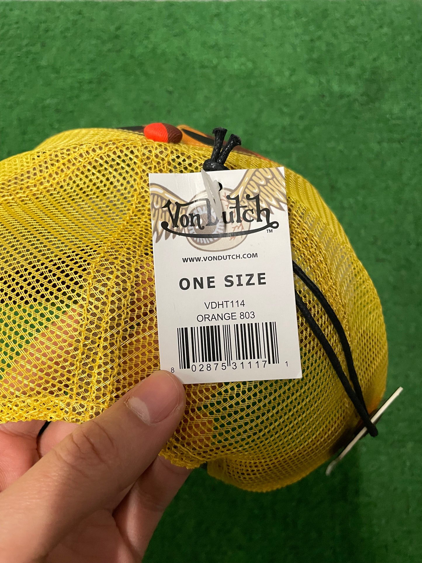 Von Dutch camo staple hat