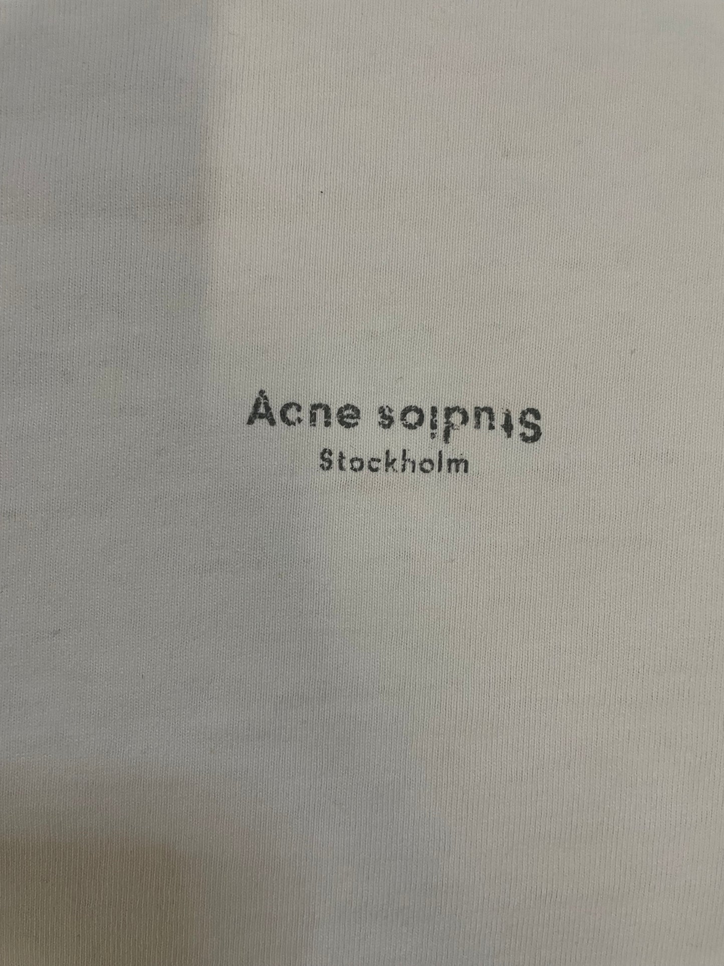 Acne studios Stockholm reverse logo tee