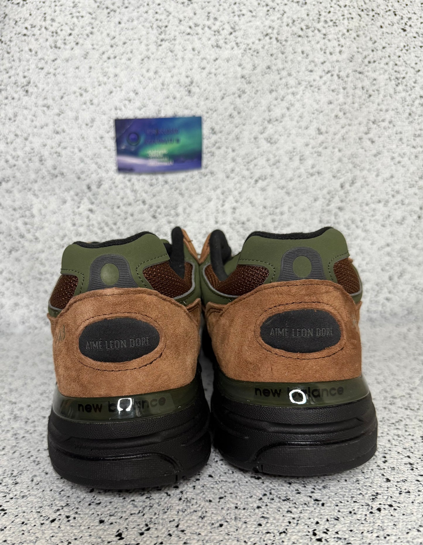 New Balance 993 Aime Leon Dore Brown