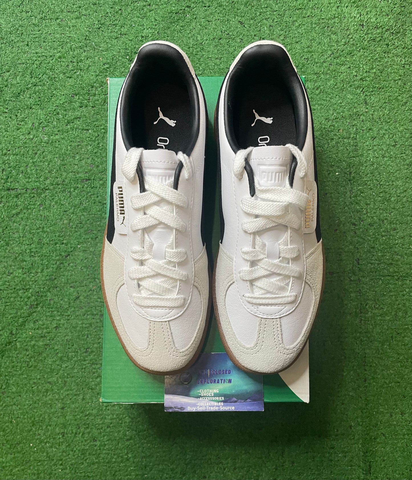 Puma Palermo white gum