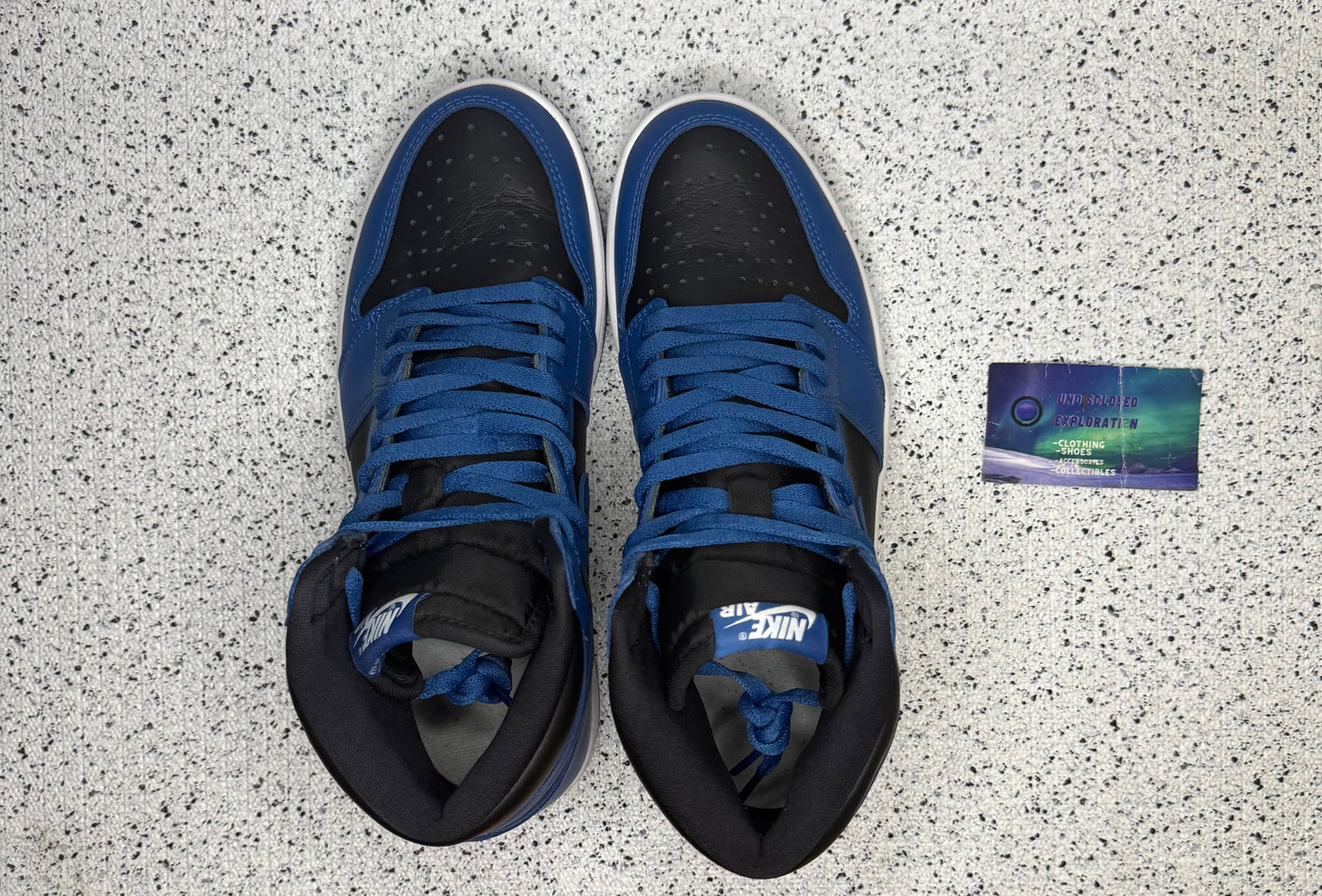 Jordan 1 Marina Blue 10 Men/11.5 Women “Preowned”